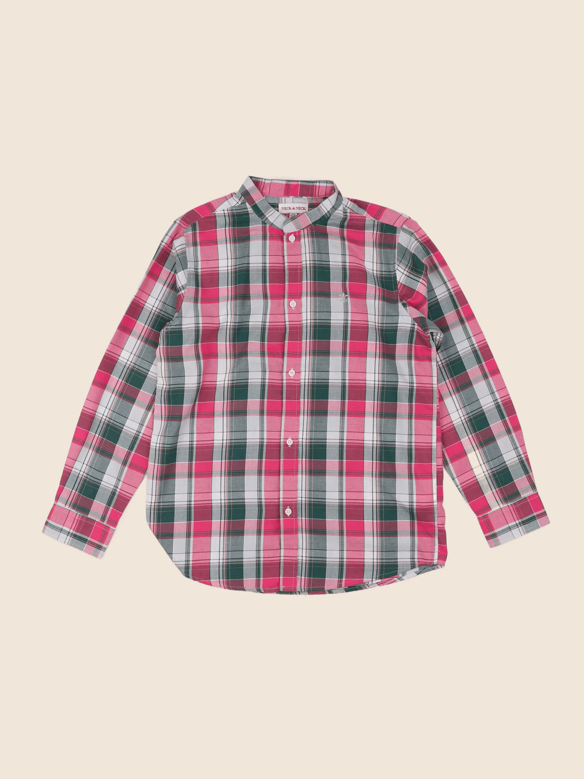 Neck & Neck - chemise rose - 12 ans