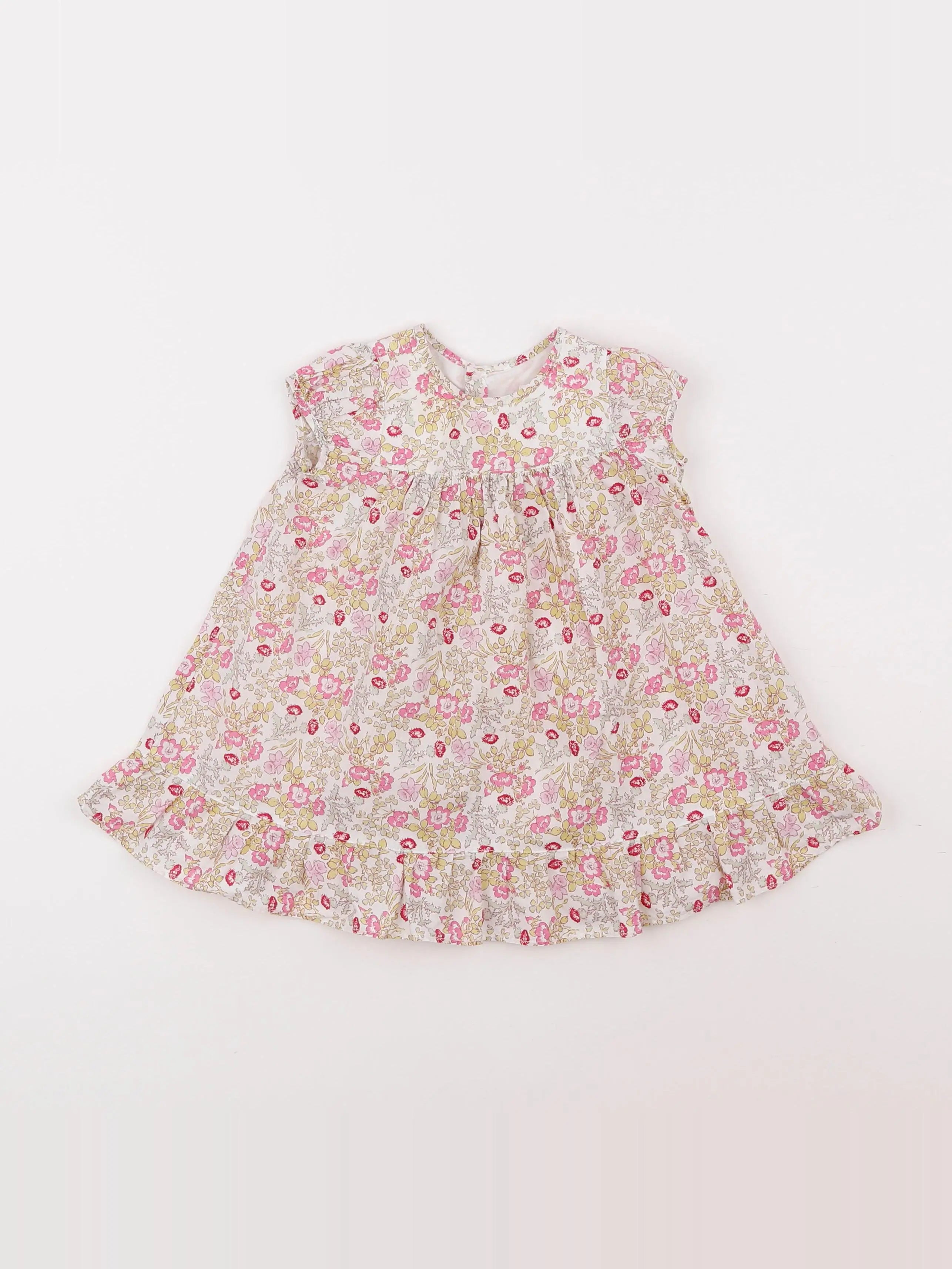 Jacadi - robe blanc - 6 mois