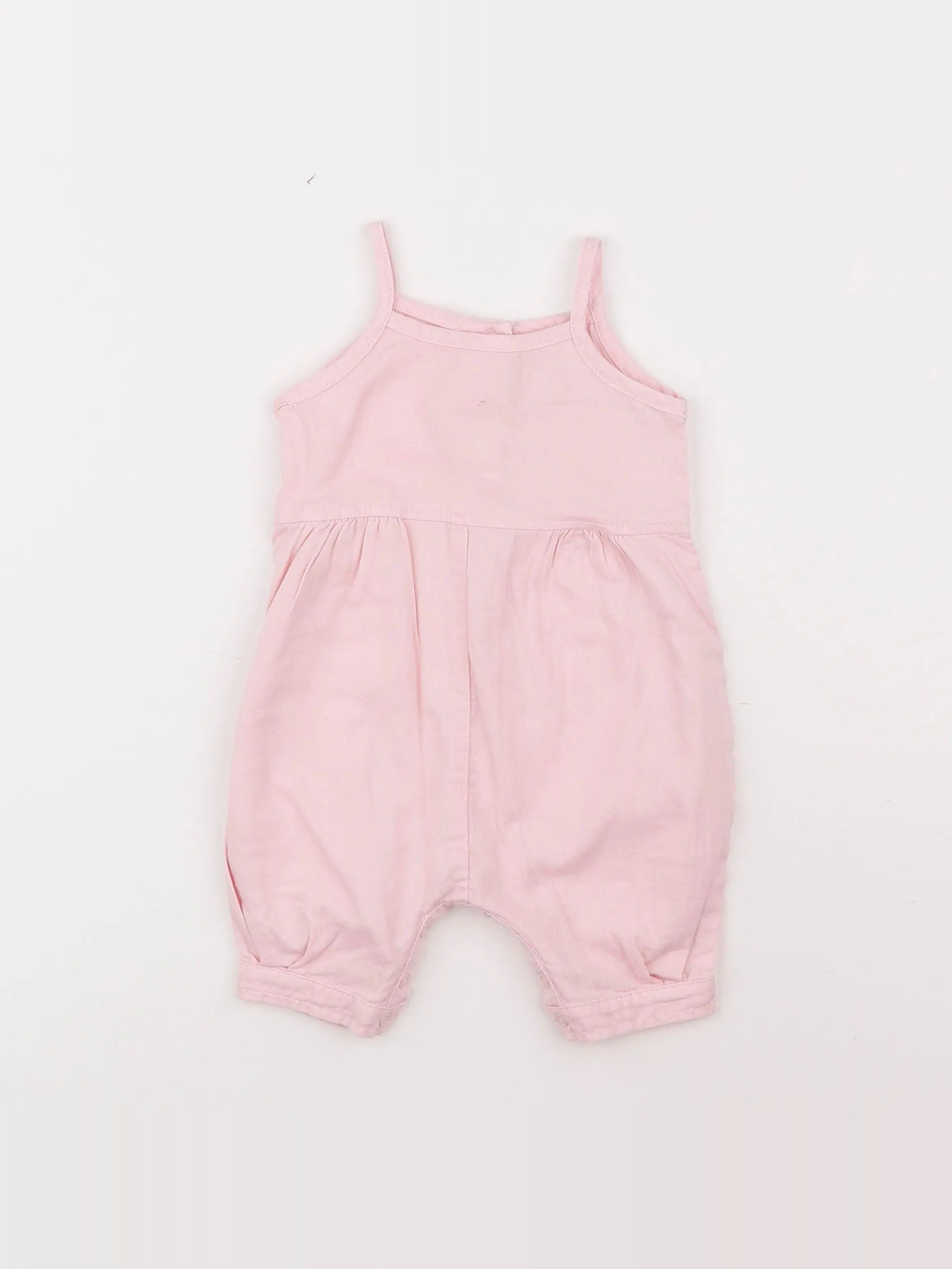 Petit Bateau - combinaison rose - 3 mois