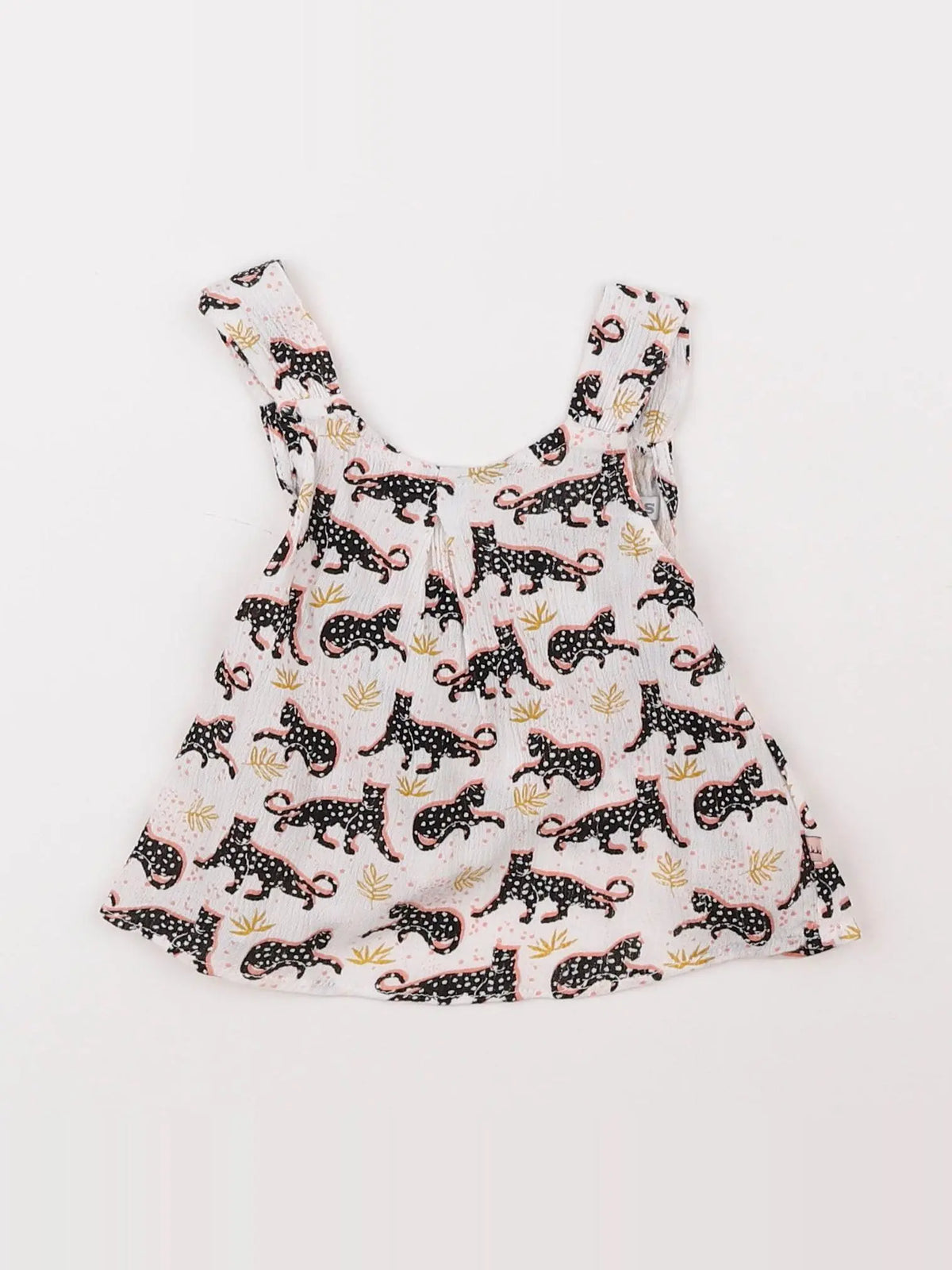 H&M - blouse rose - 6 mois