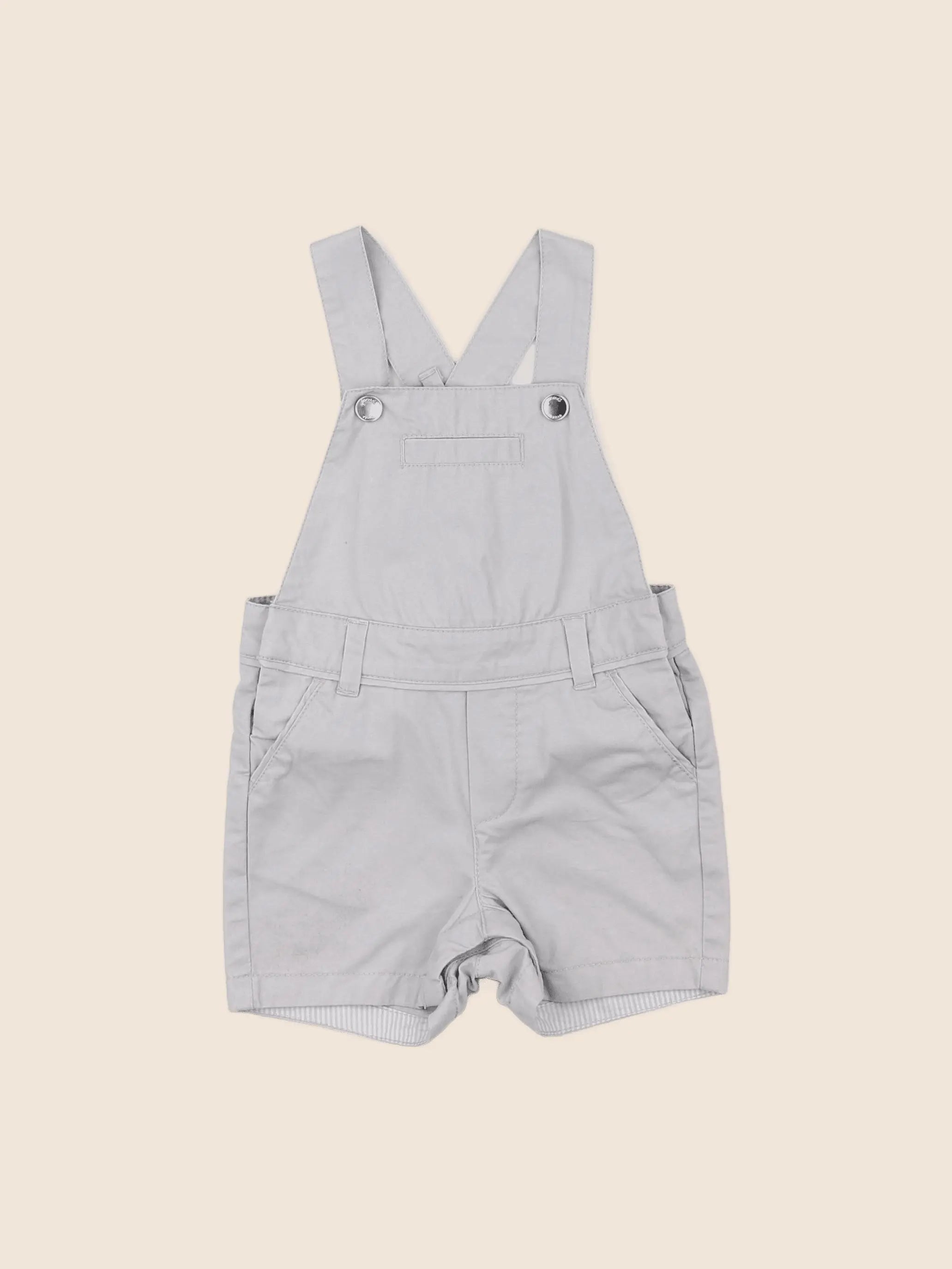 Jacadi - salopette gris - 6 mois