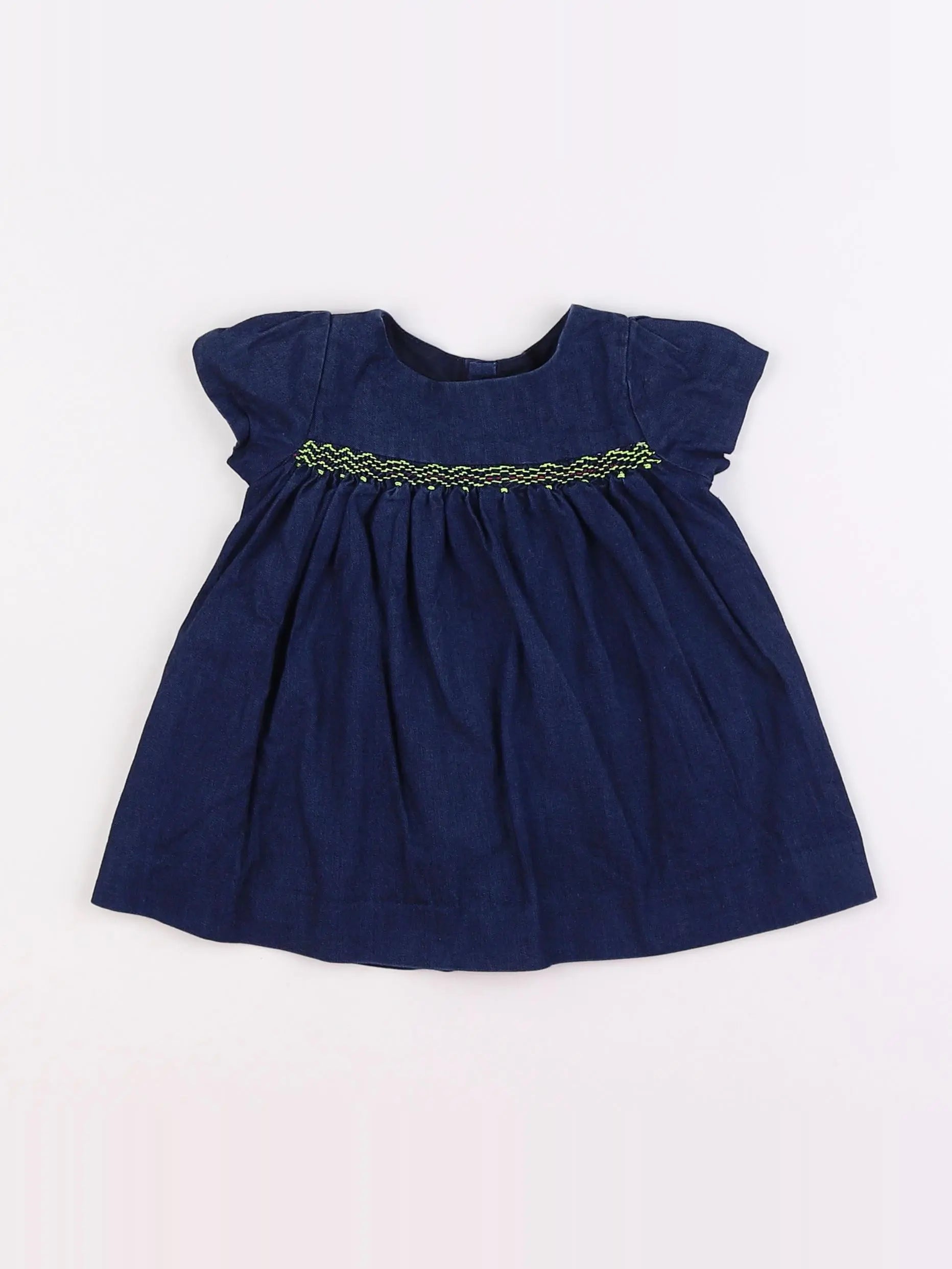 Jacadi - robe bleu - 6 mois