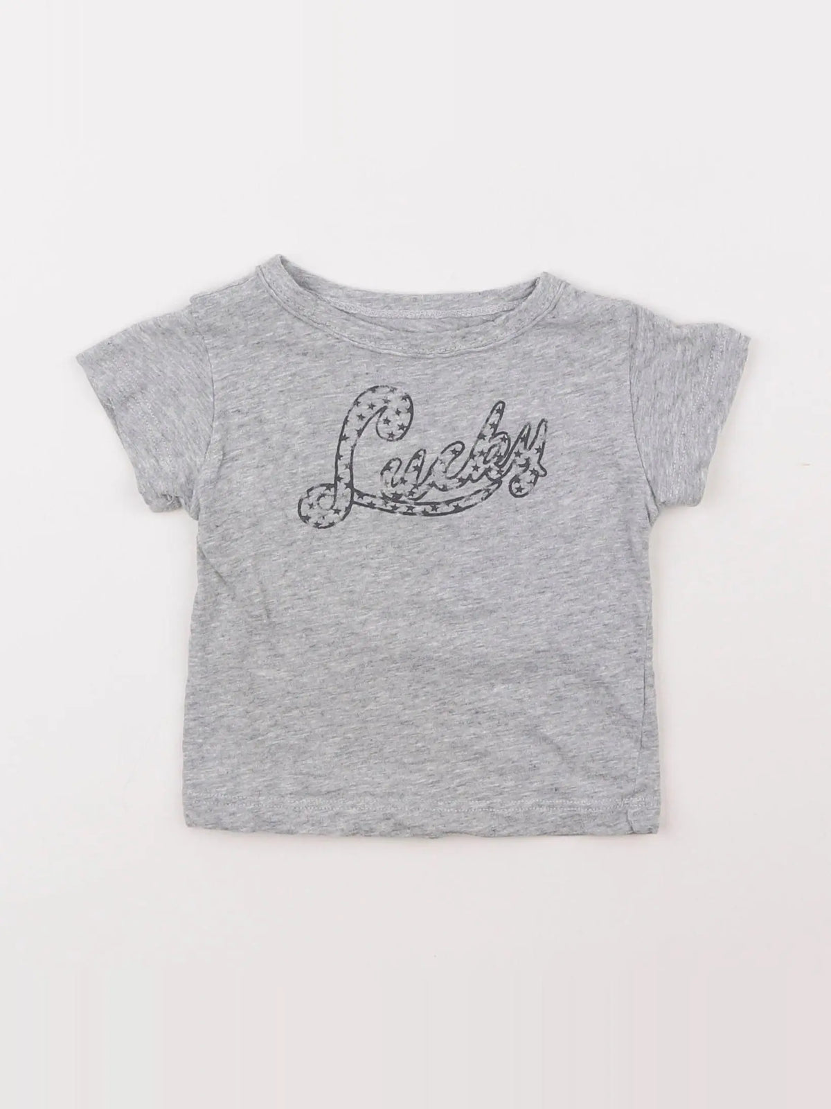 Louis Louise - tee-shirt gris - 3 mois