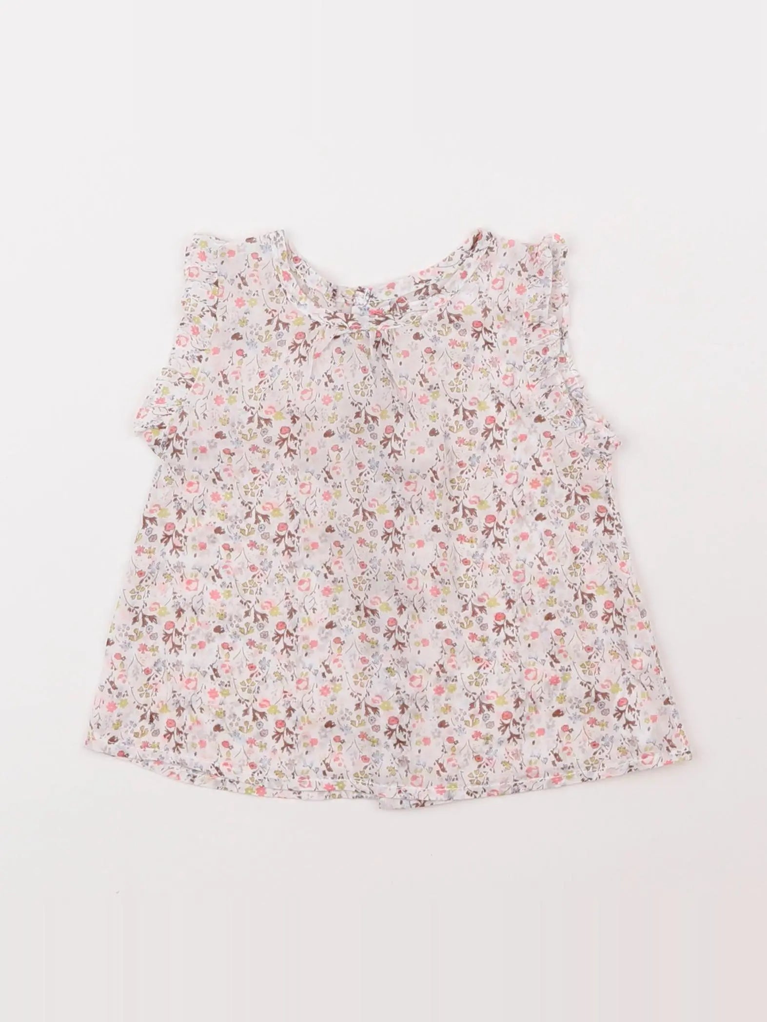 Boutchou - blouse blanc - 6 mois