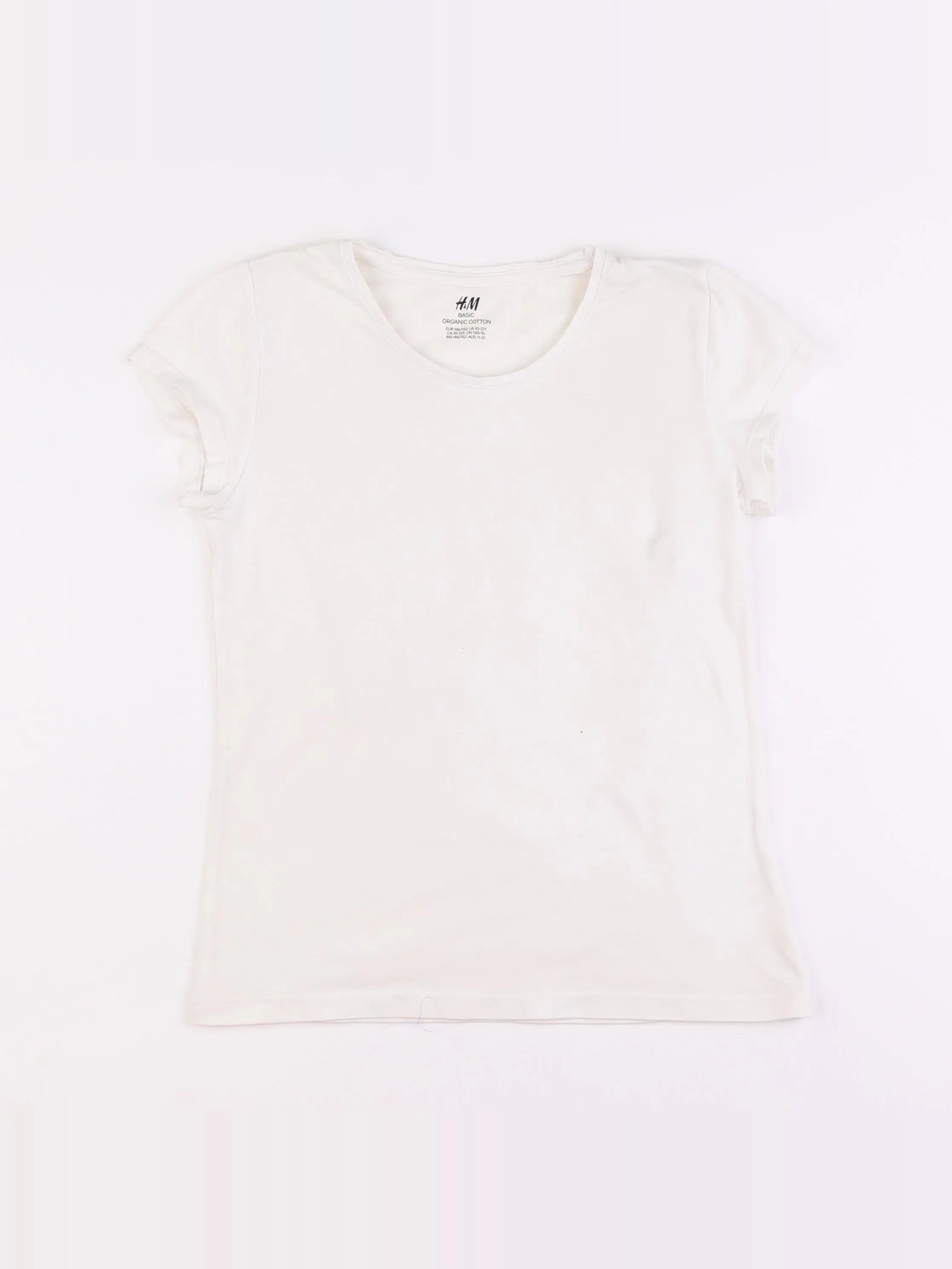 H&M - maillot de corps blanc - 10/12 ans