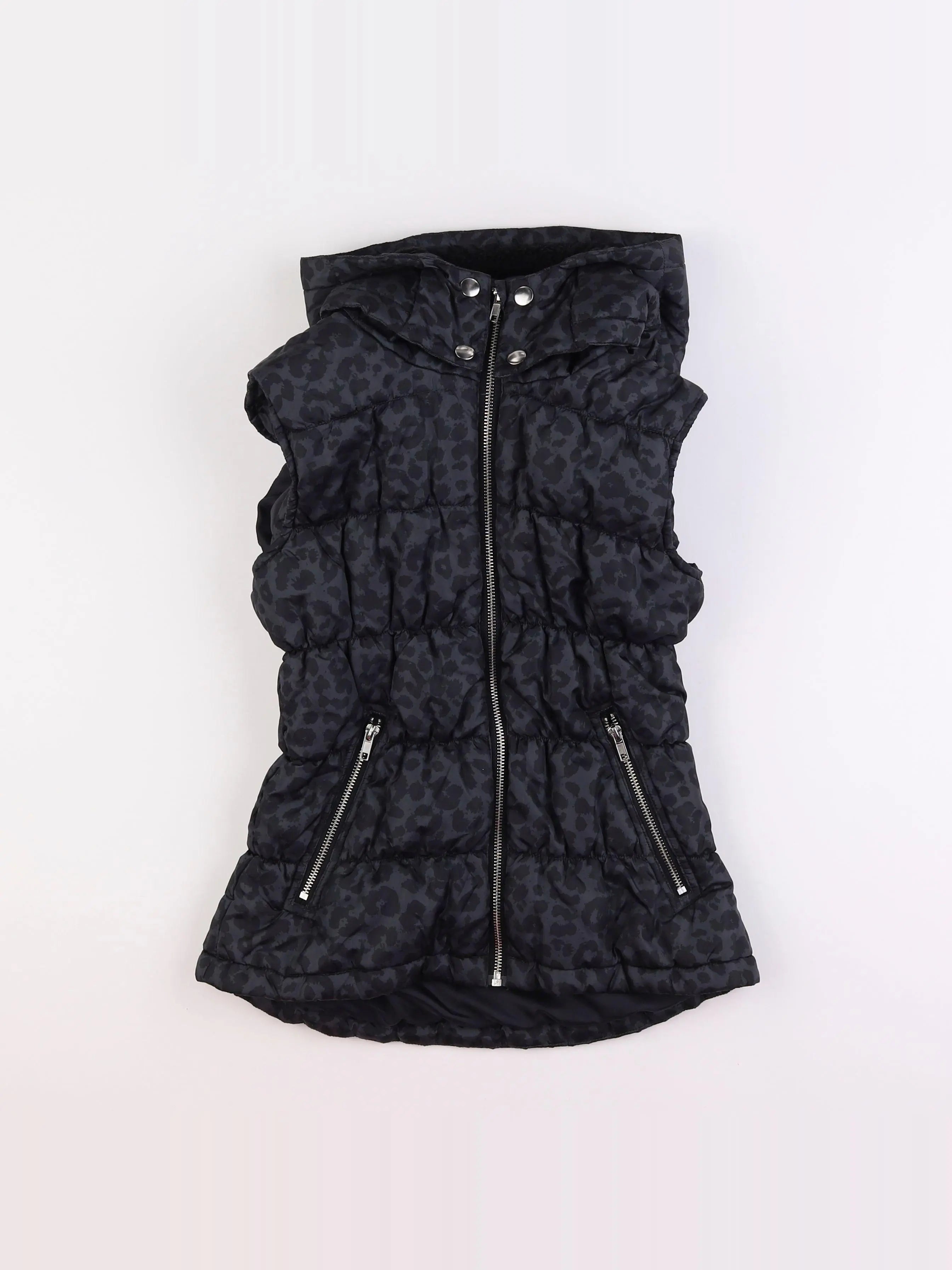 H&M - doudoune noir - 13/14 ans