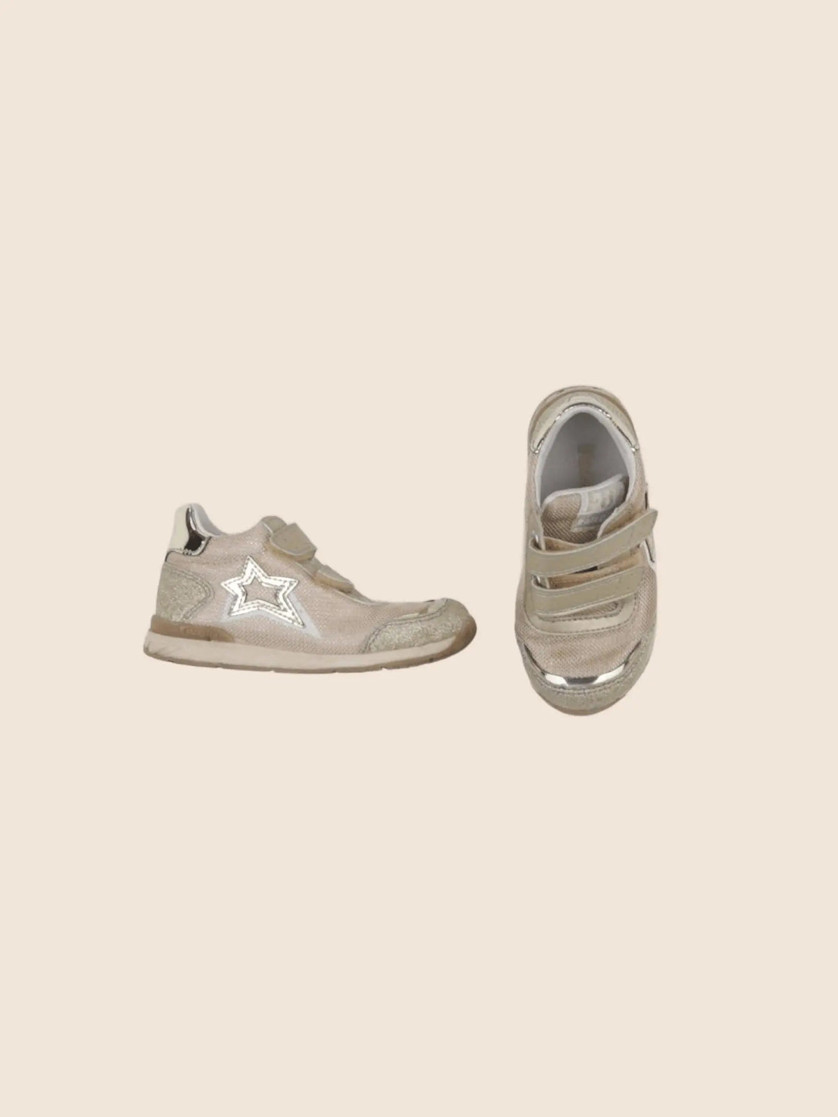 Falcotto - baskets or, beige - pointure 24