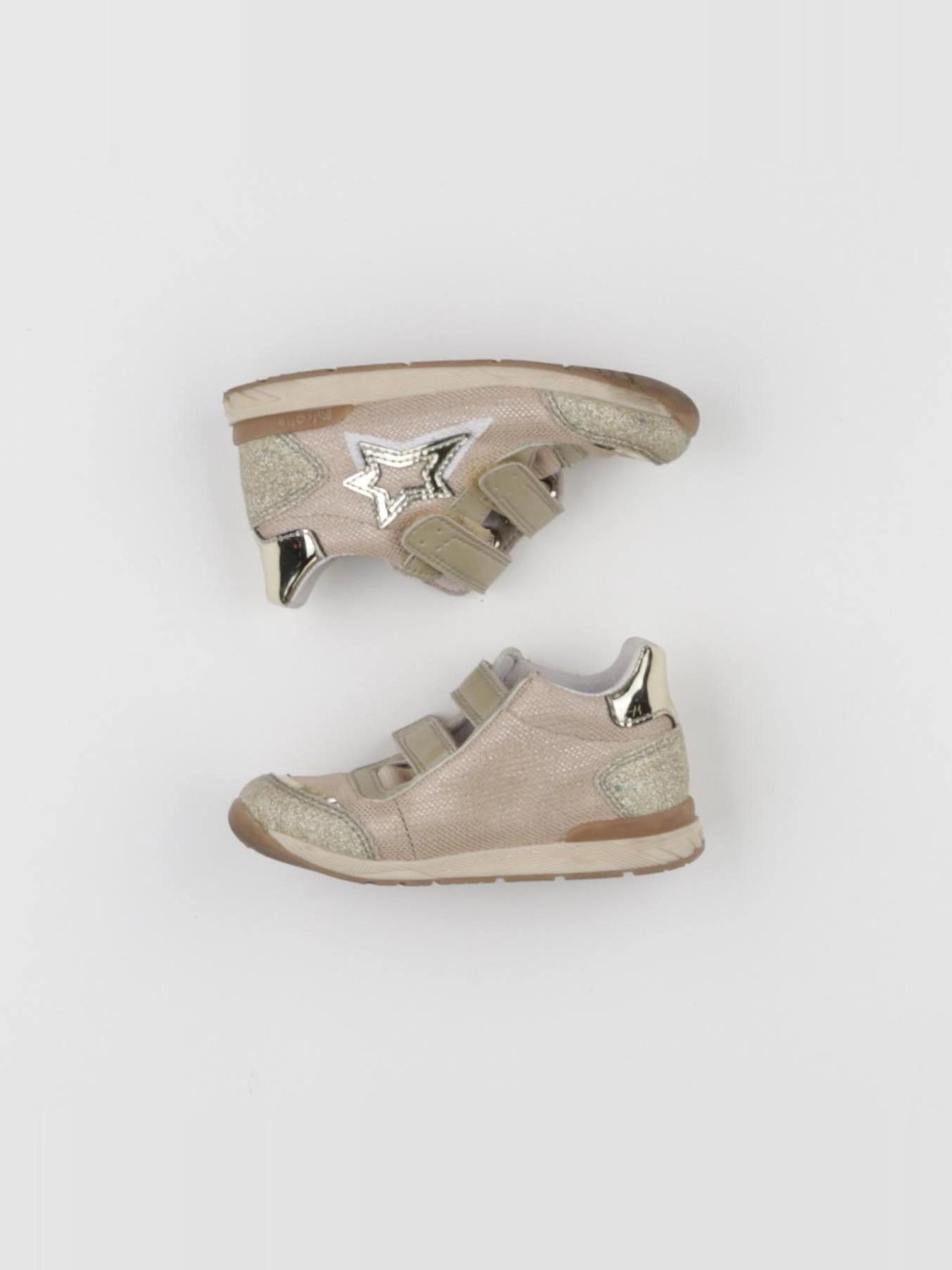 Falcotto - baskets or, beige - pointure 24