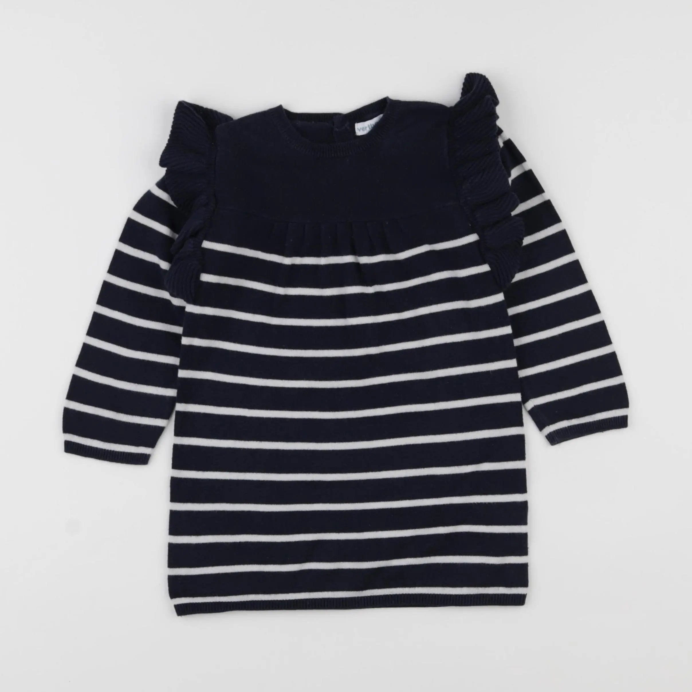 Vertbaudet - robe bleu - 2 ans