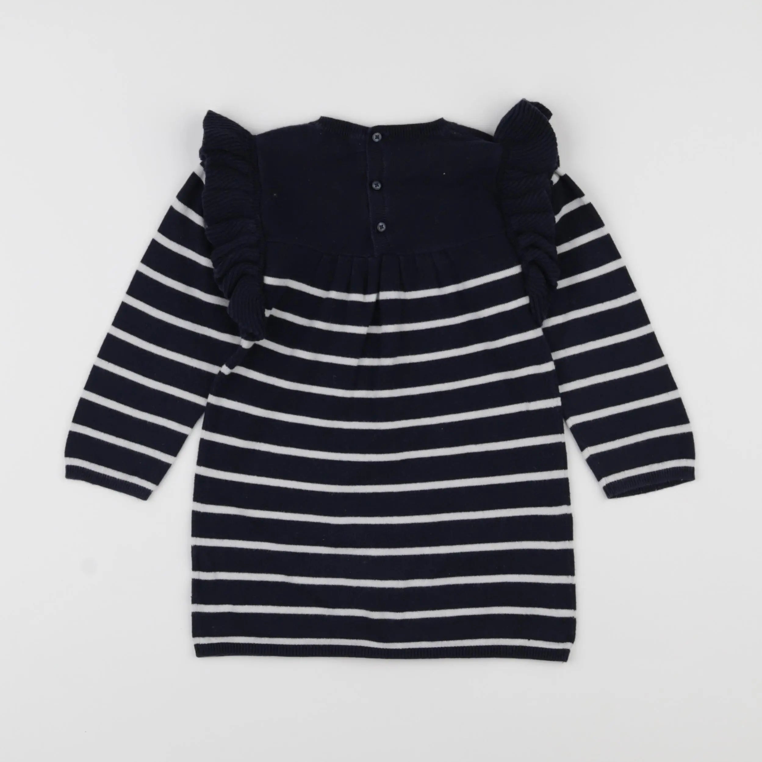 Vertbaudet - robe bleu - 2 ans