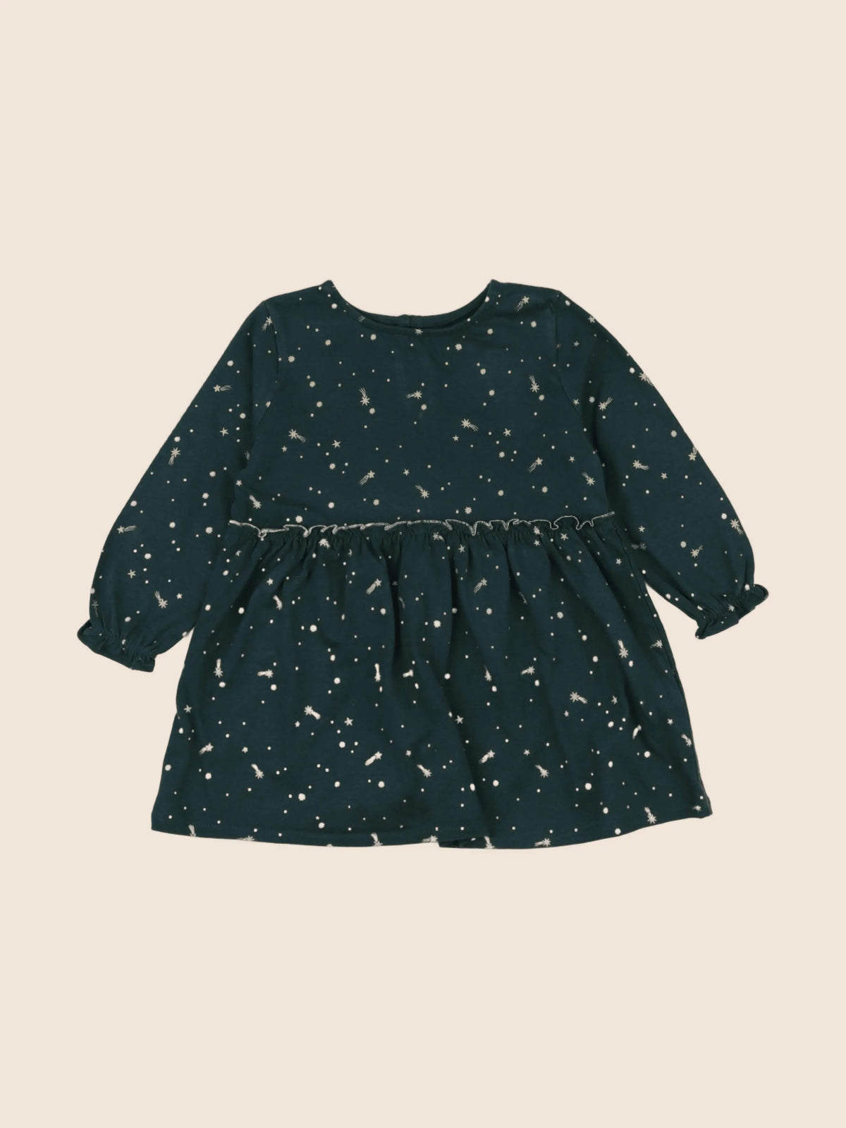 Vertbaudet - robe vert - 2 ans