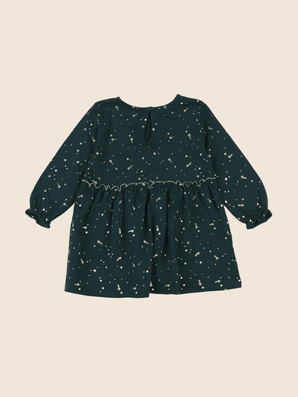 Vertbaudet - robe vert - 2 ans