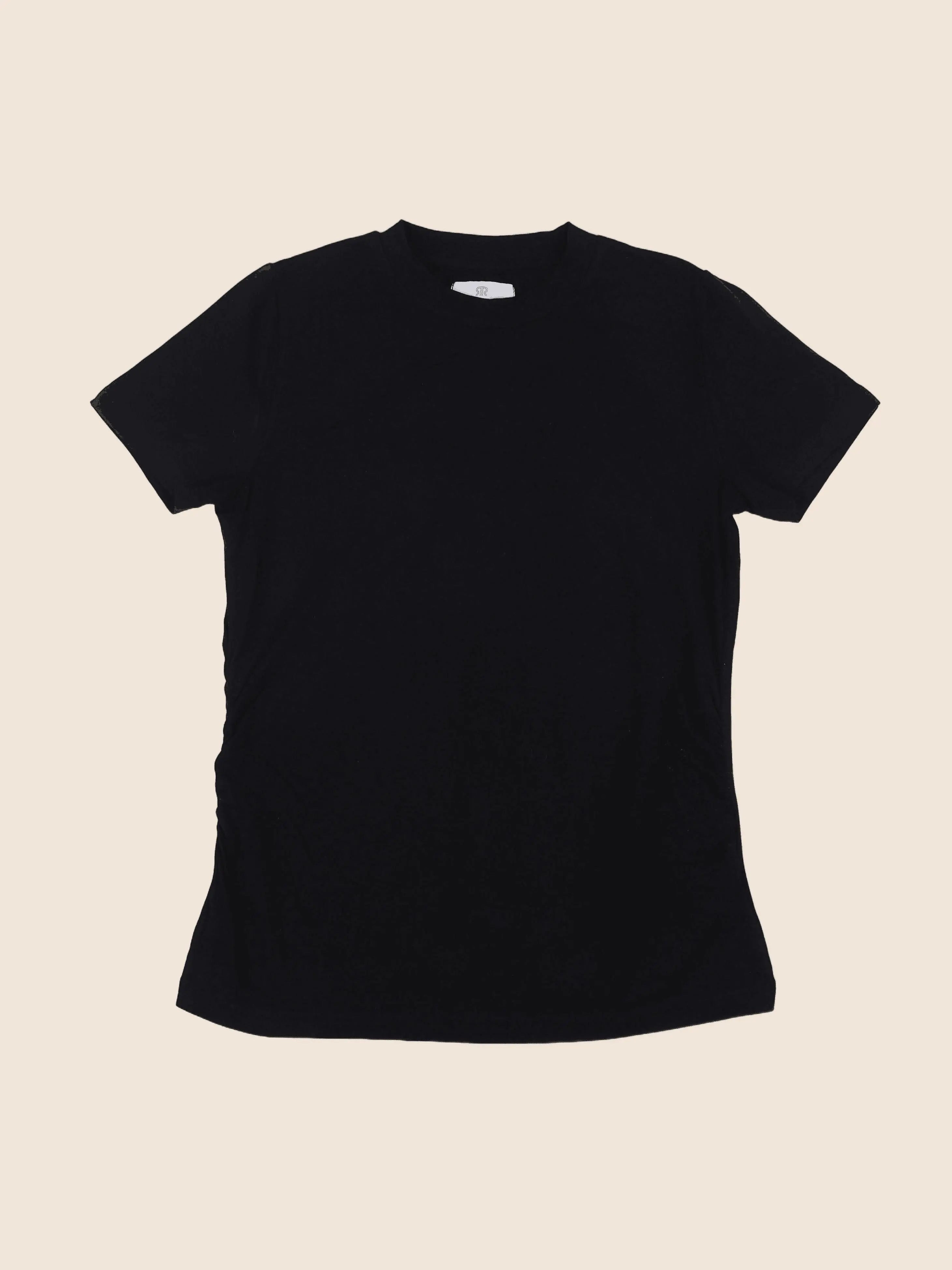 La redoute - tee-shirt grossesse noir - s