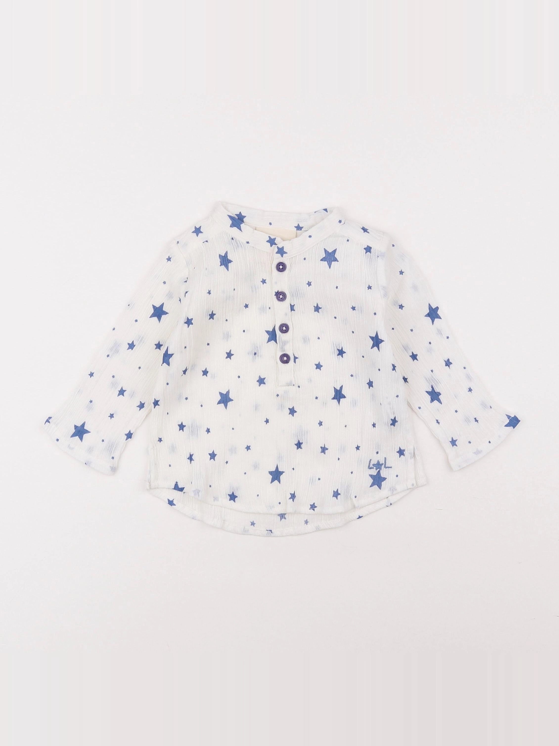 Louis Louise - blouse blanc - 6 mois