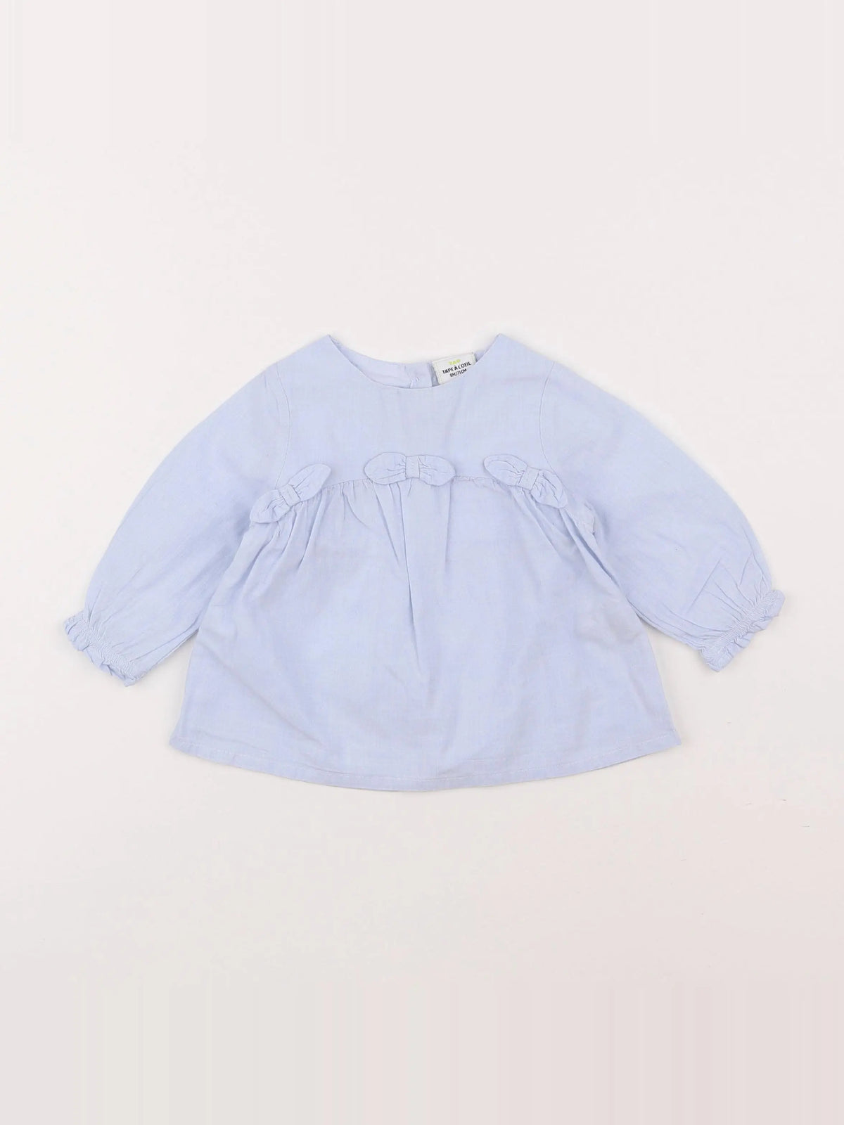 Tape à l'oeil - blouse bleu - 9 mois