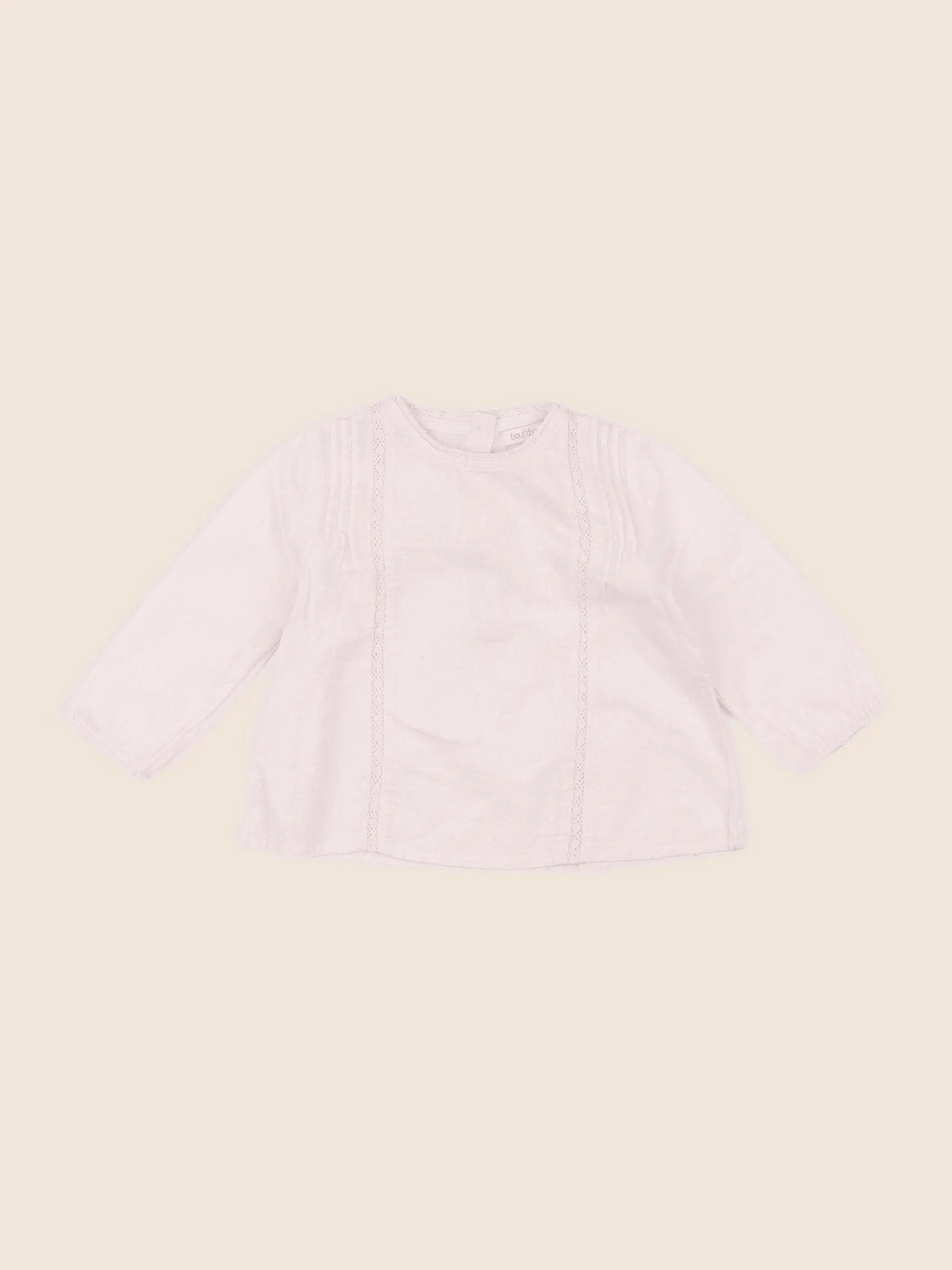 Boutchou - blouse rose - 6 mois