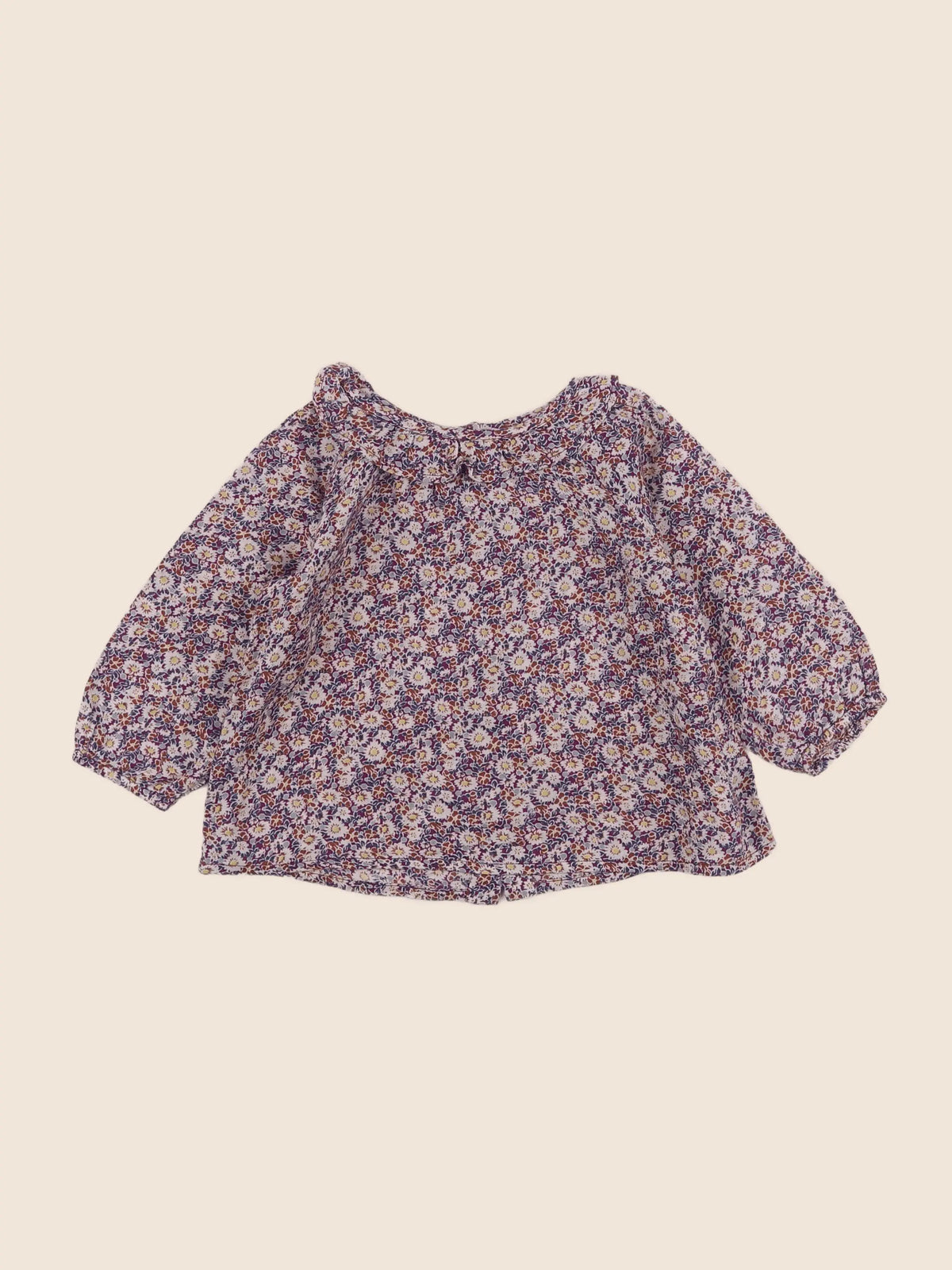 Boutchou - blouse violet - 12 mois