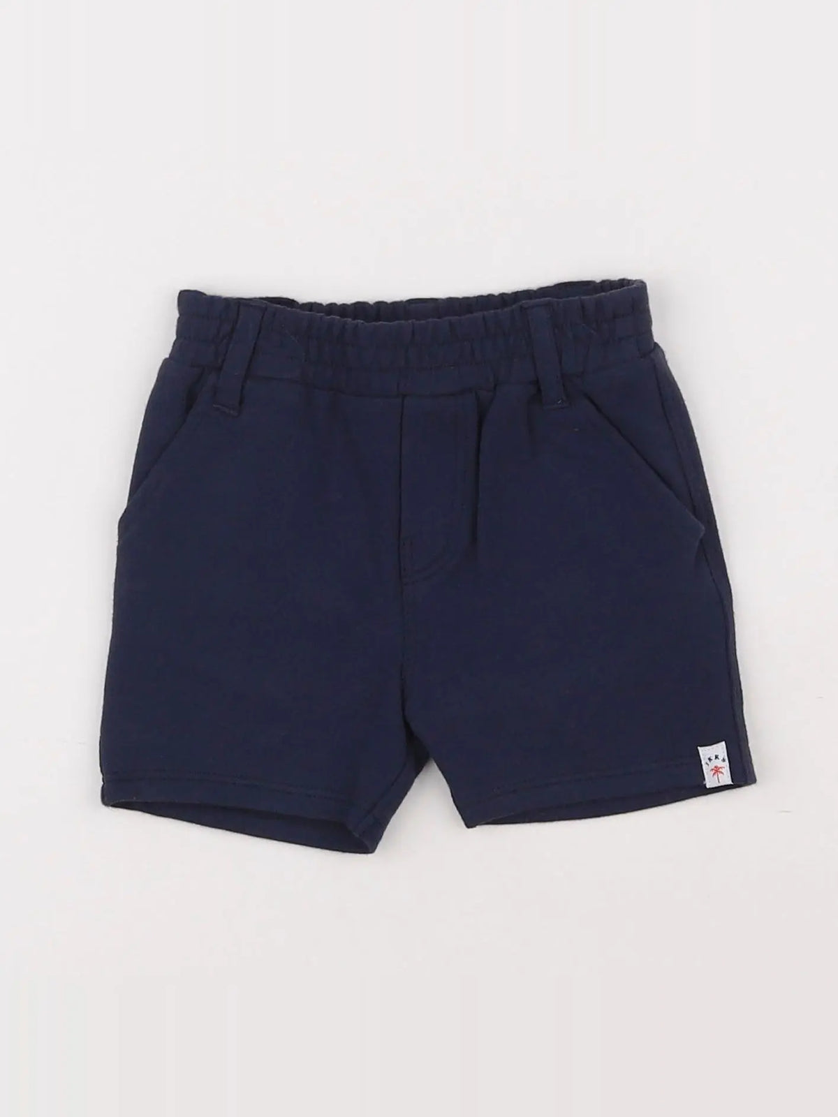 IKKS - short bleu - 6 mois