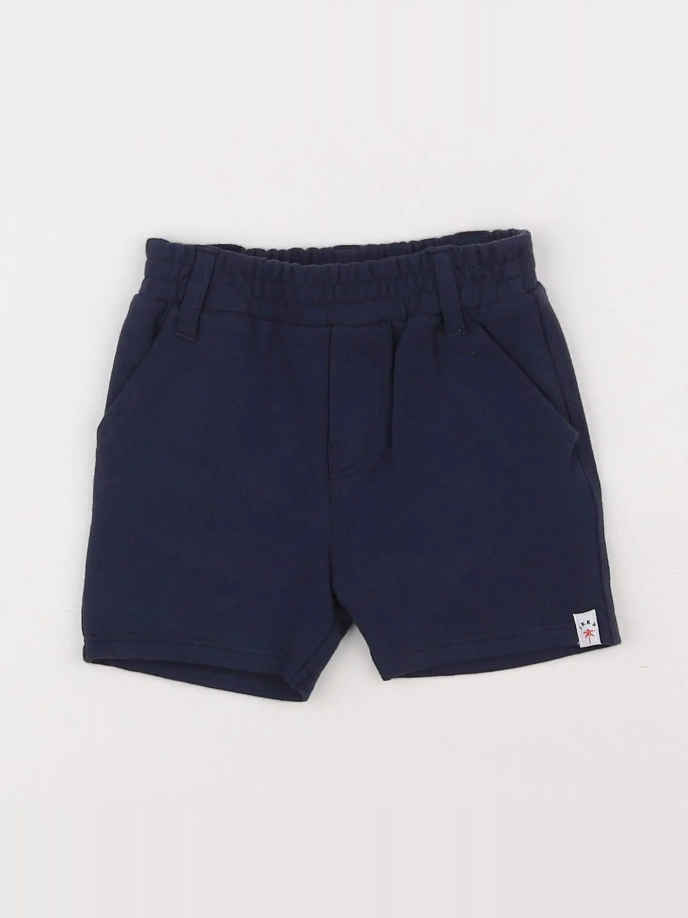 IKKS - short bleu - 6 mois