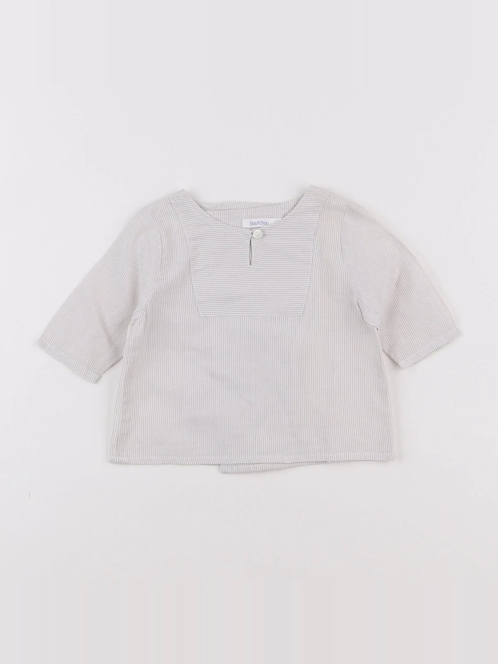 Boutchou - blouse beige - 3 mois
