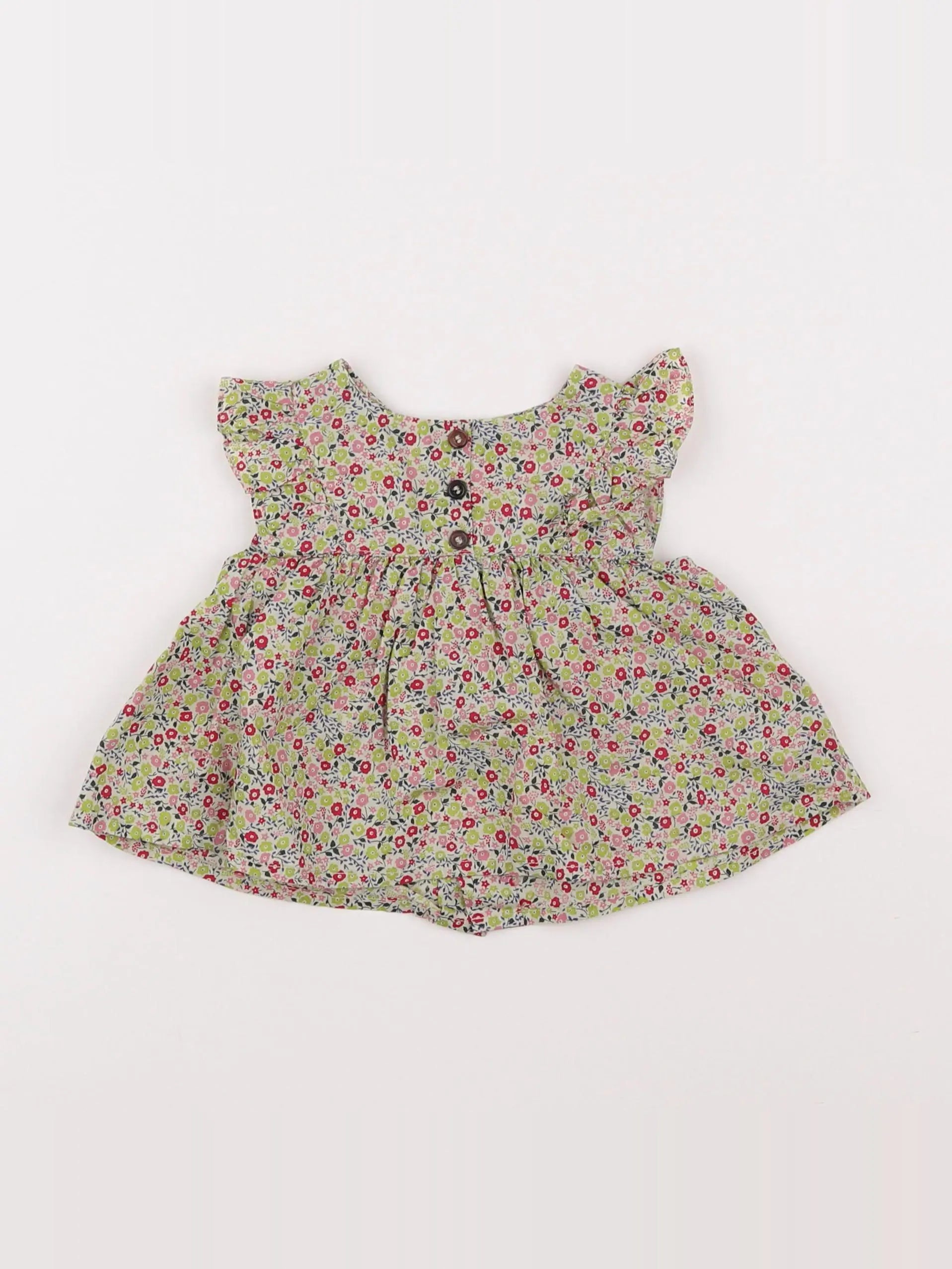 Bonton - robe multicolore - 6 mois