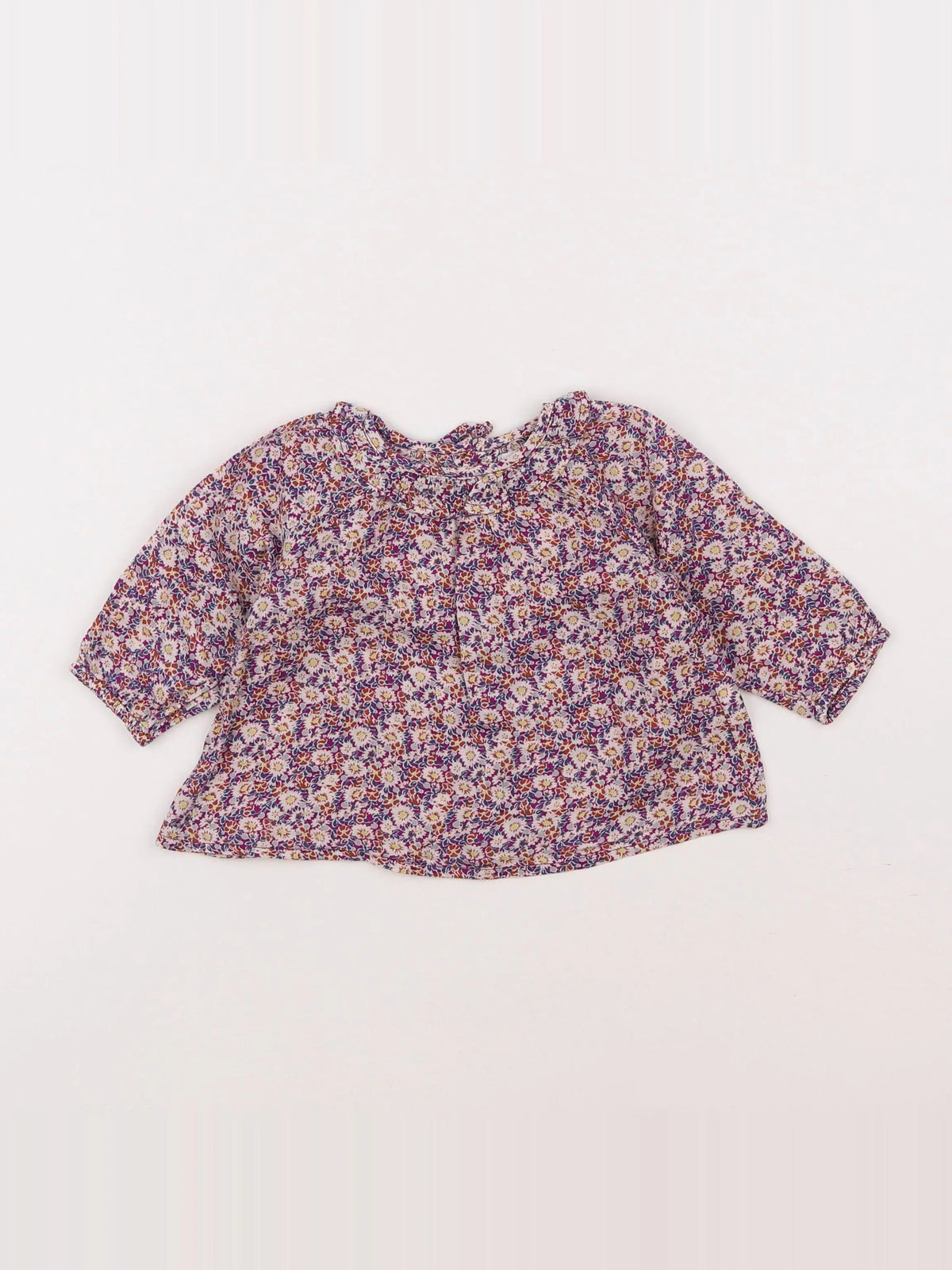 Boutchou - blouse rose - 6 mois