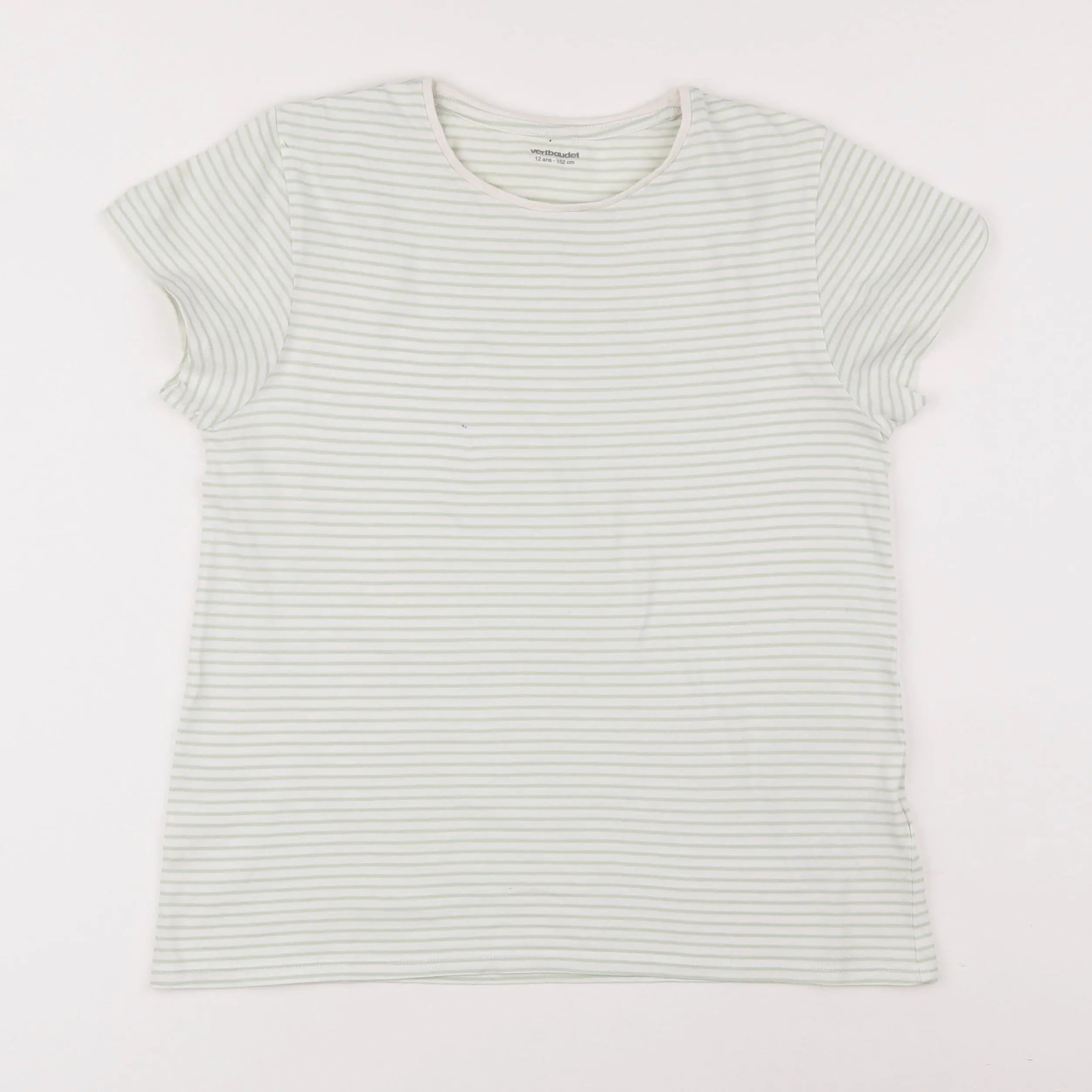 Vertbaudet - tee-shirt blanc - 12 ans