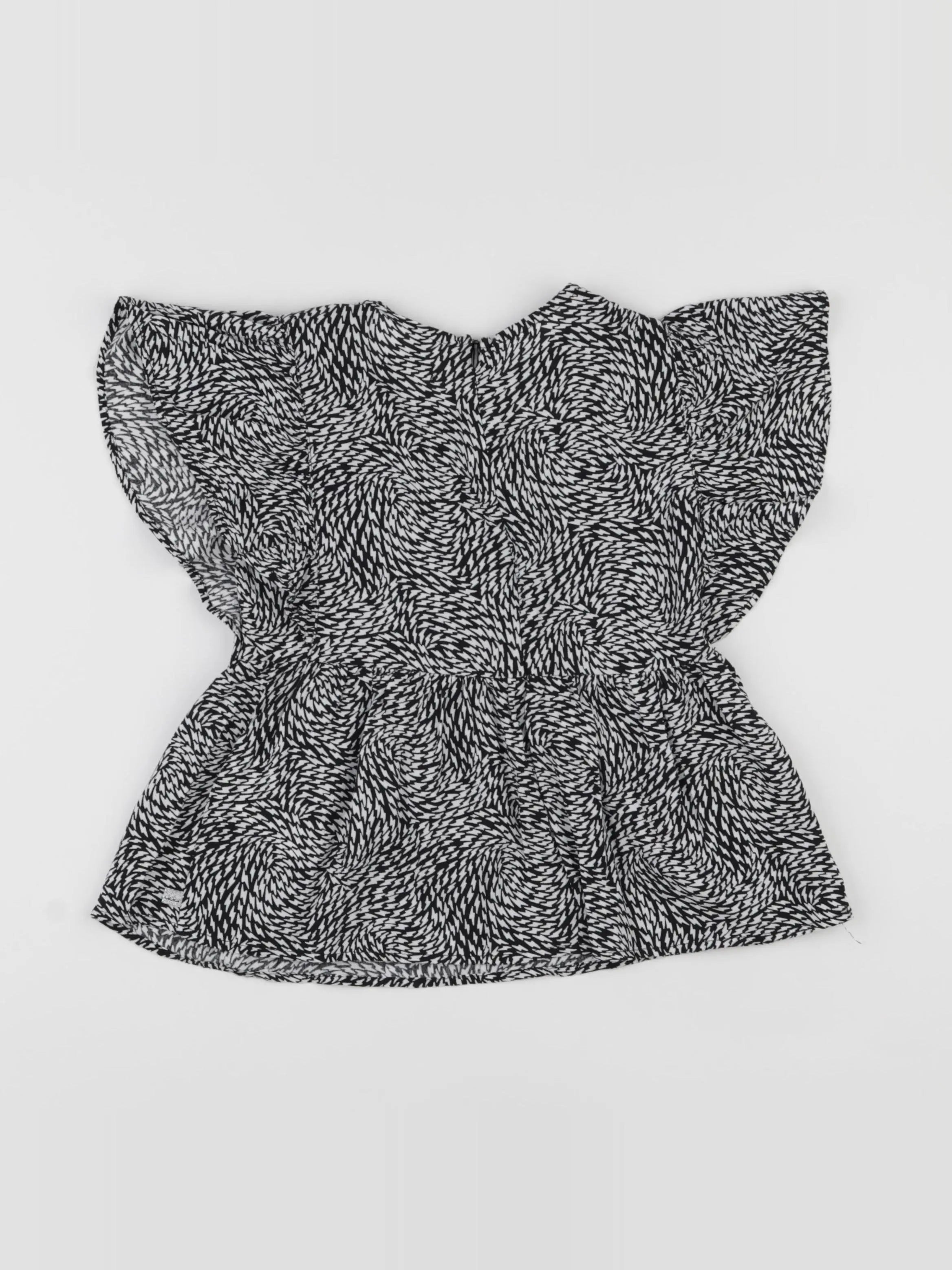 IKKS - blouse noir - 8 ans