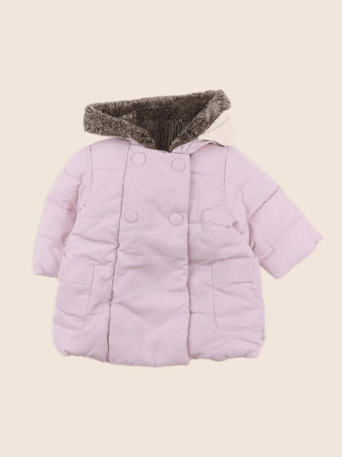 Jacadi - doudoune rose - 6 mois