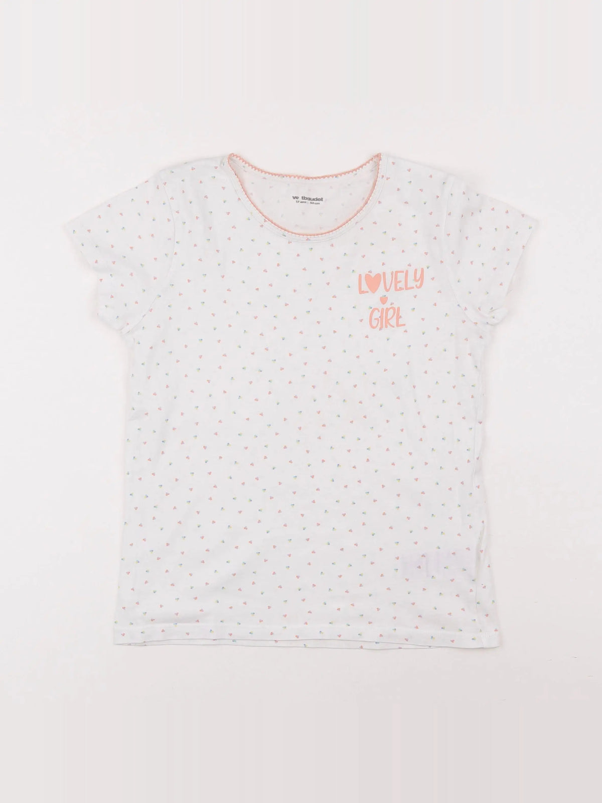 Vertbaudet - maillot de corps blanc - 12 ans