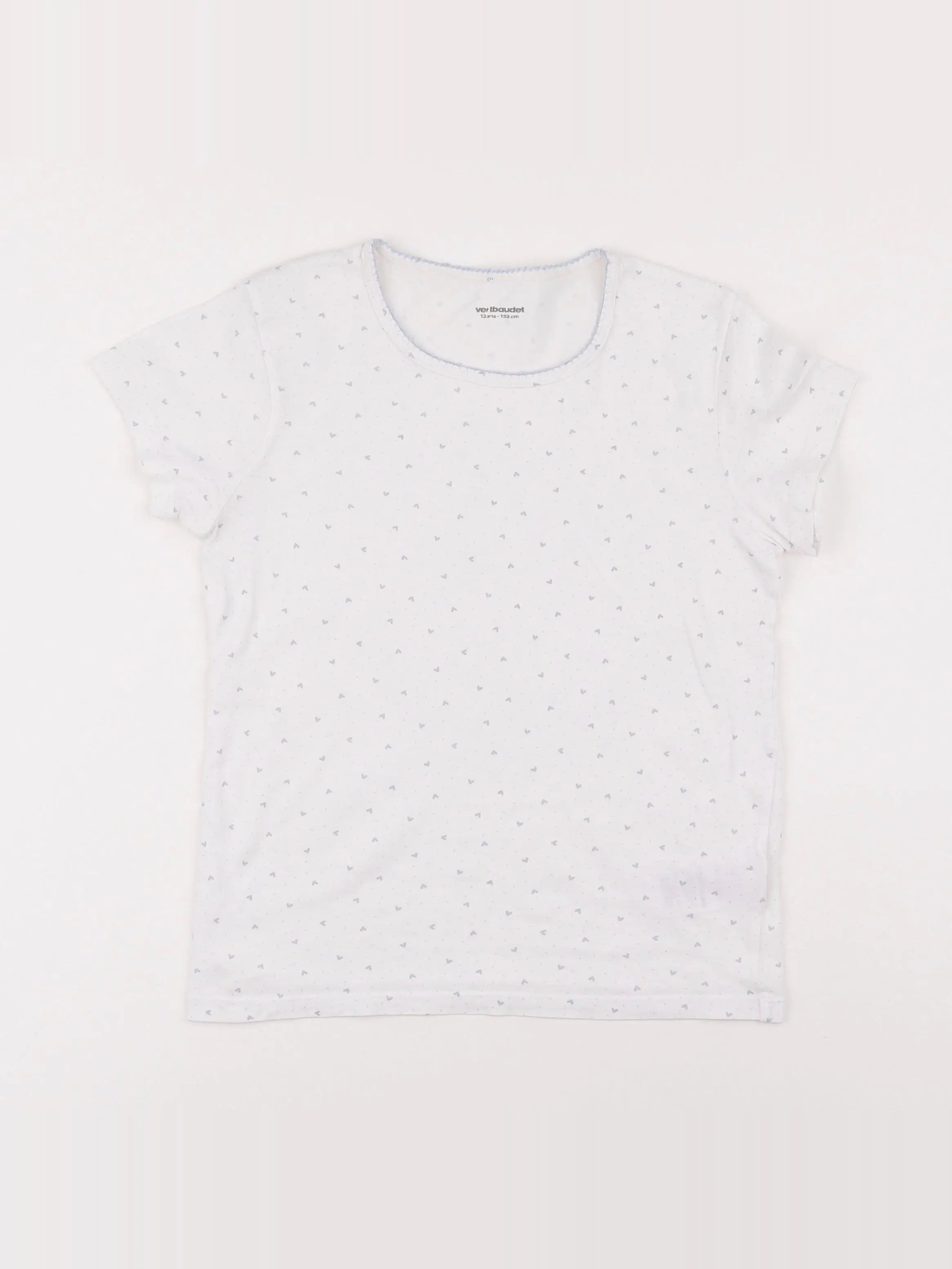 Vertbaudet - maillot de corps blanc - 12 ans