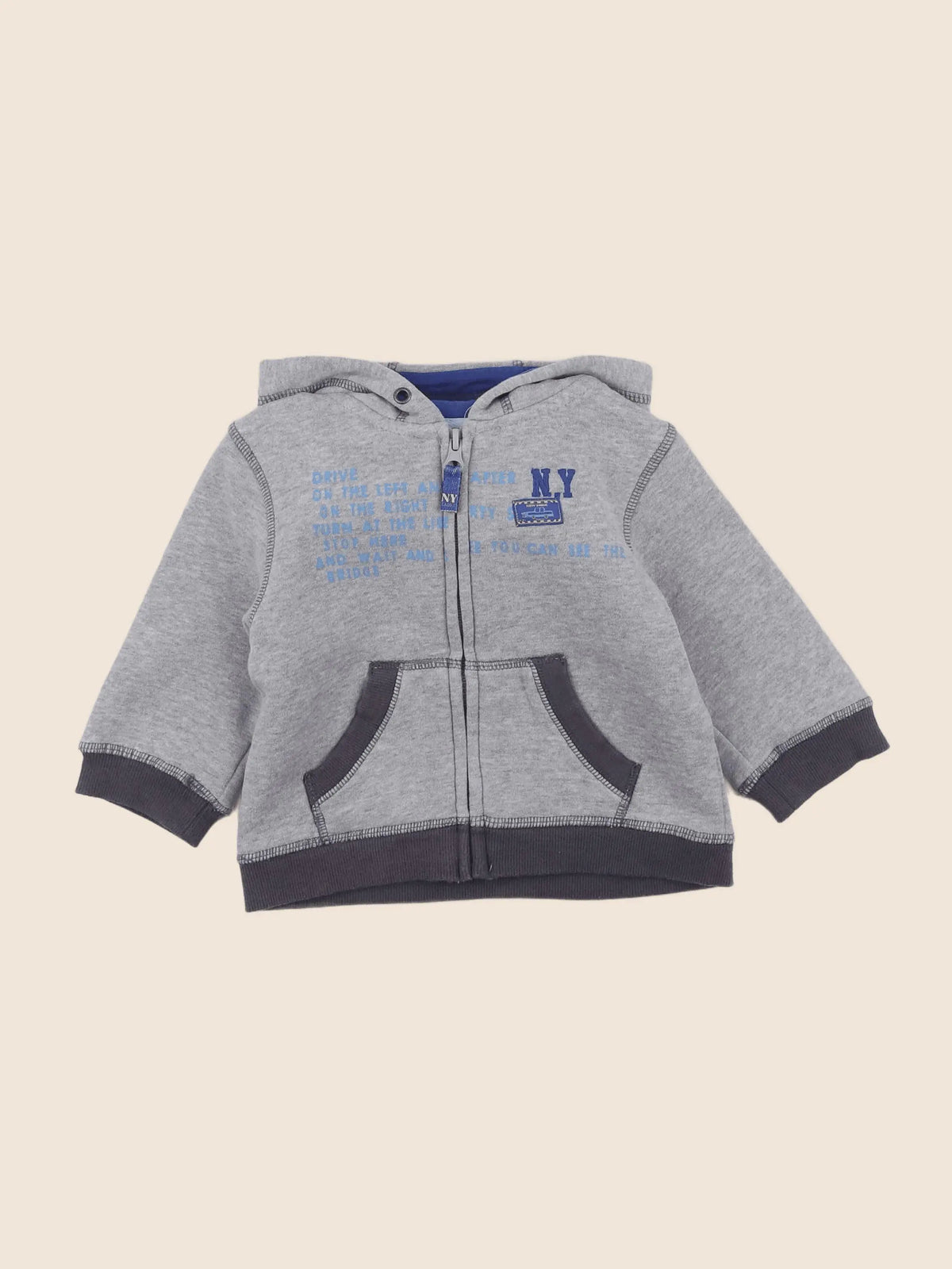 Cadet Rousselle - sweat gris - 12 mois