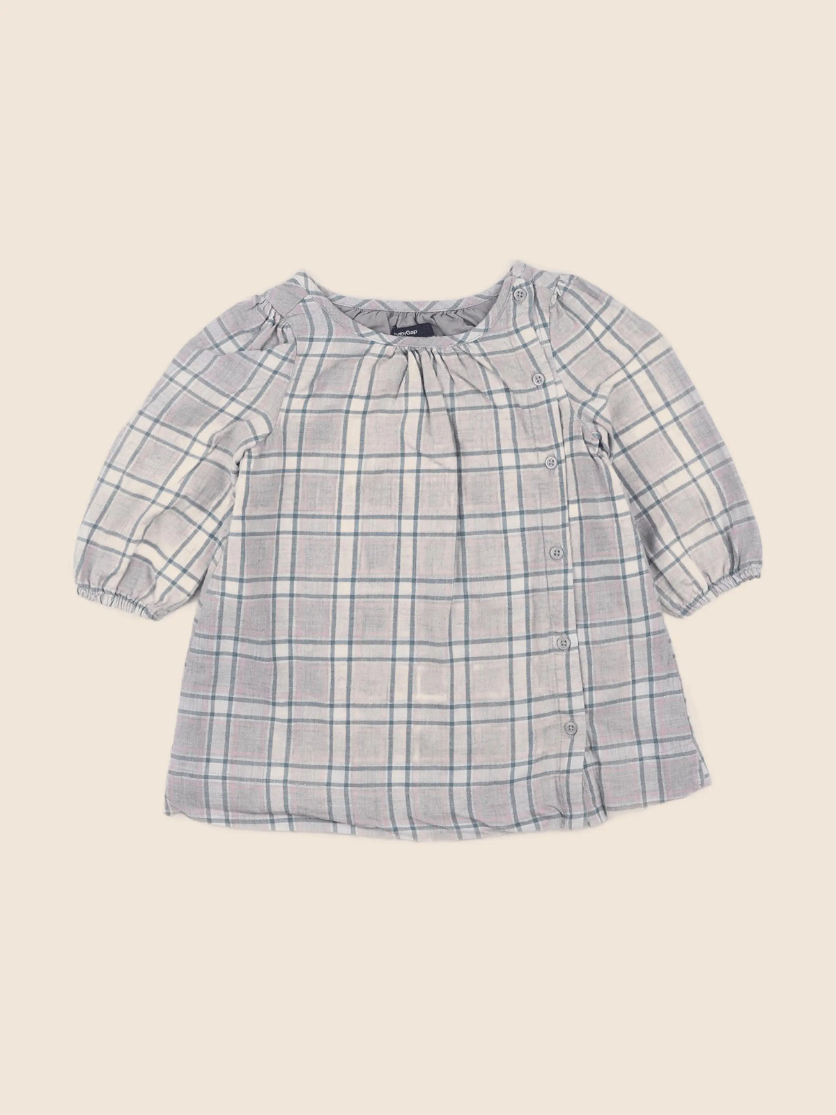 GAP - robe gris - 6/12 mois