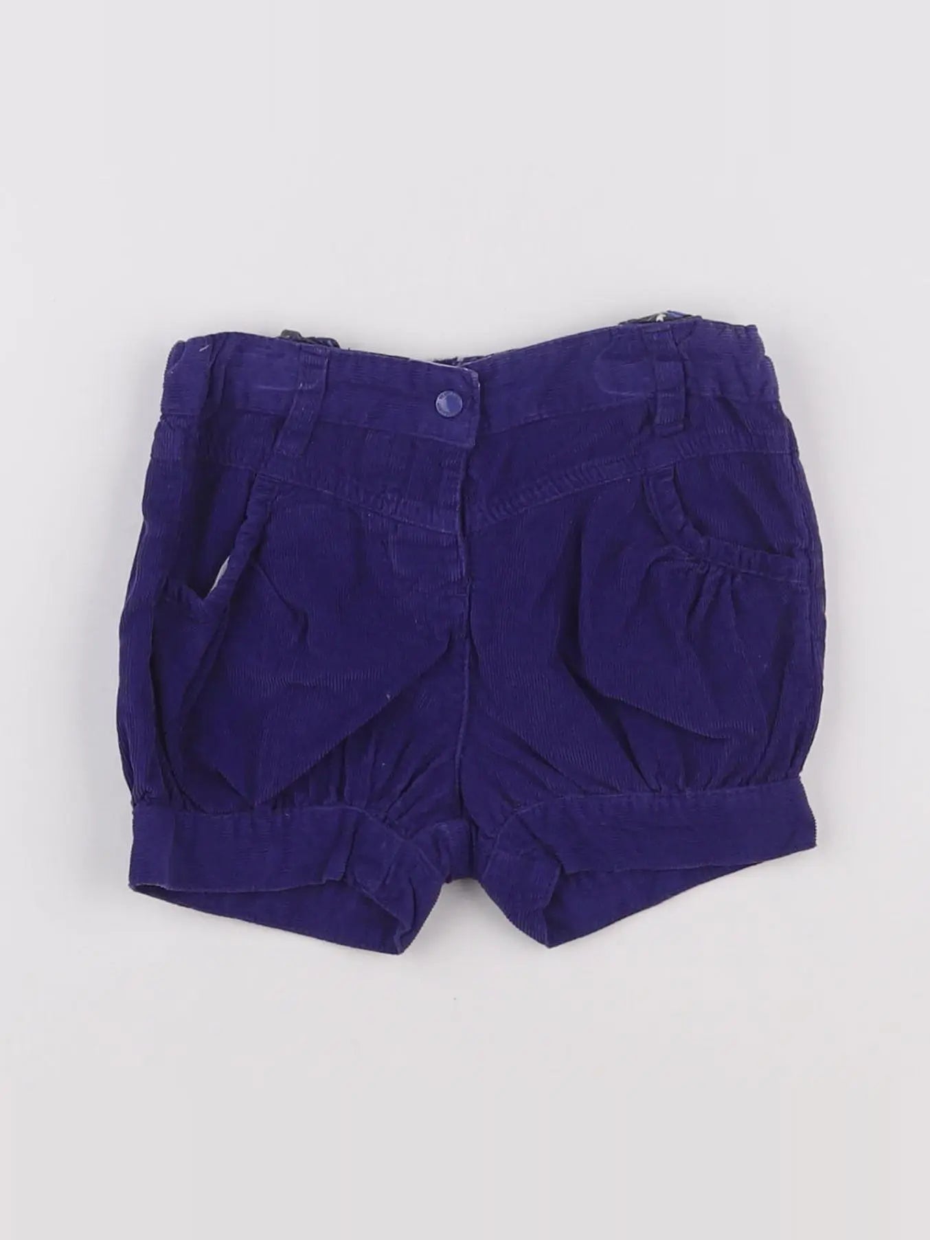 Vertbaudet - short violet - 18 mois