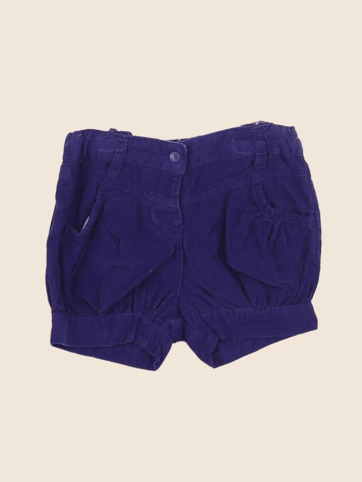 Vertbaudet - short violet - 18 mois