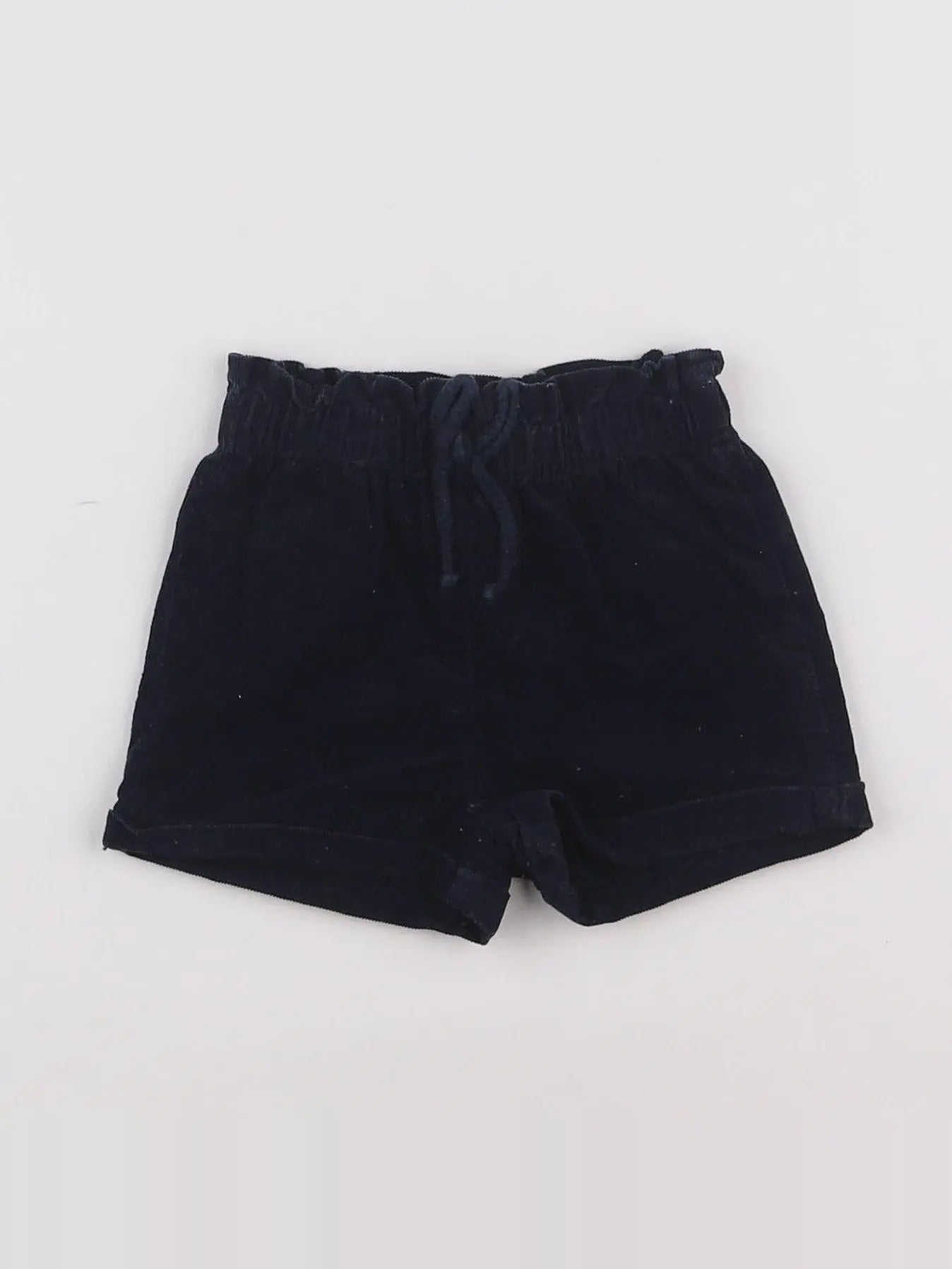 Vertbaudet - short bleu - 6 mois