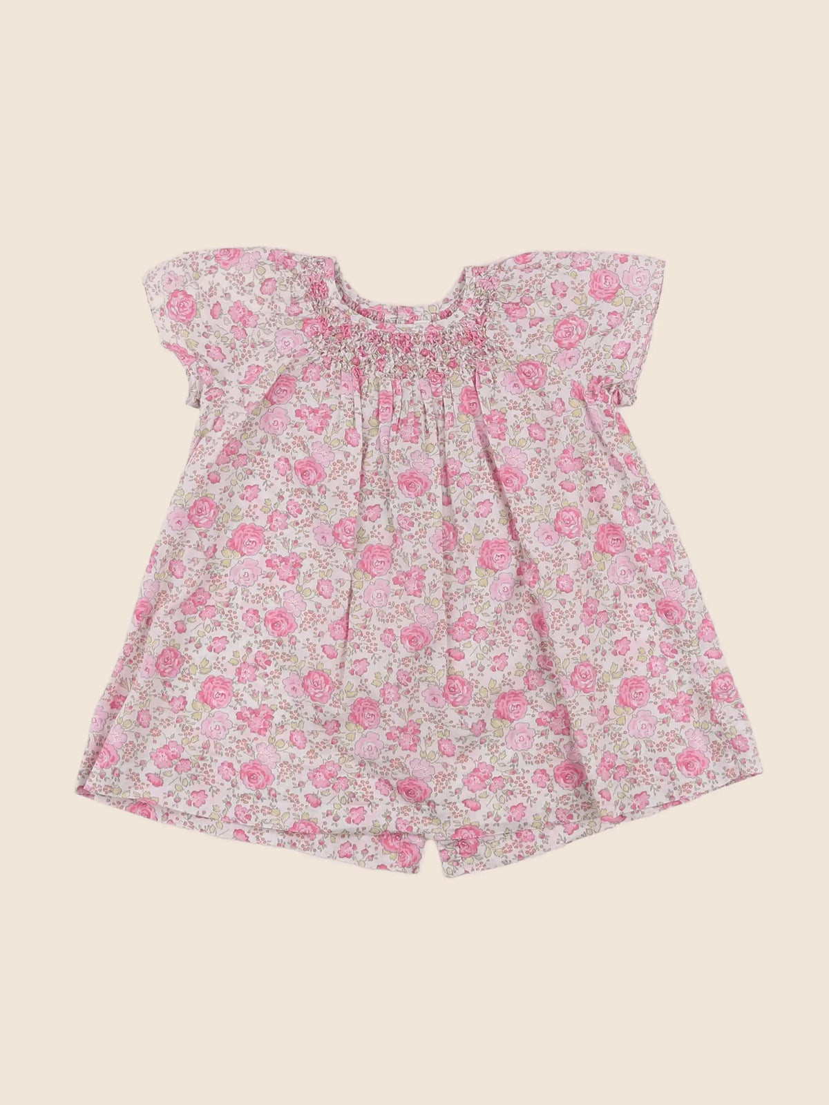 Jacadi - robe liberty multicolore - 6 mois