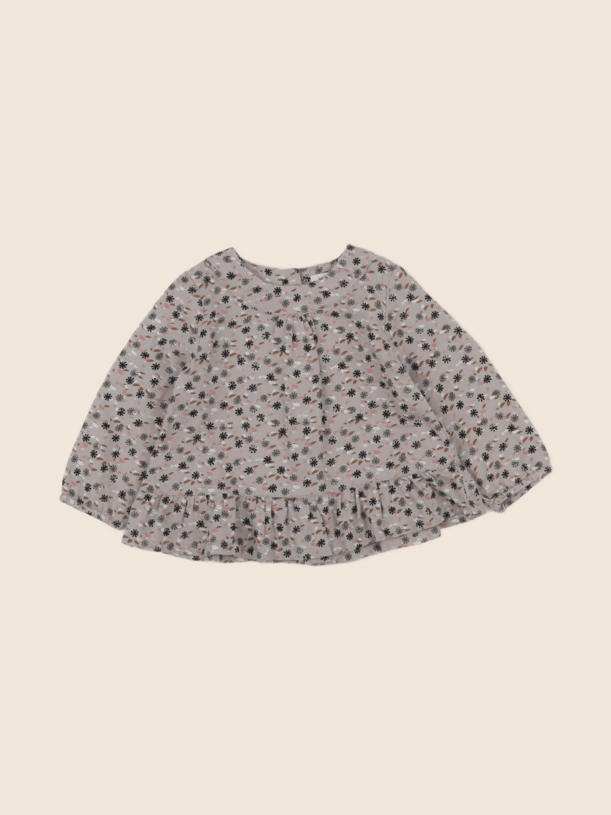 Boutchou - blouse beige - 6 mois