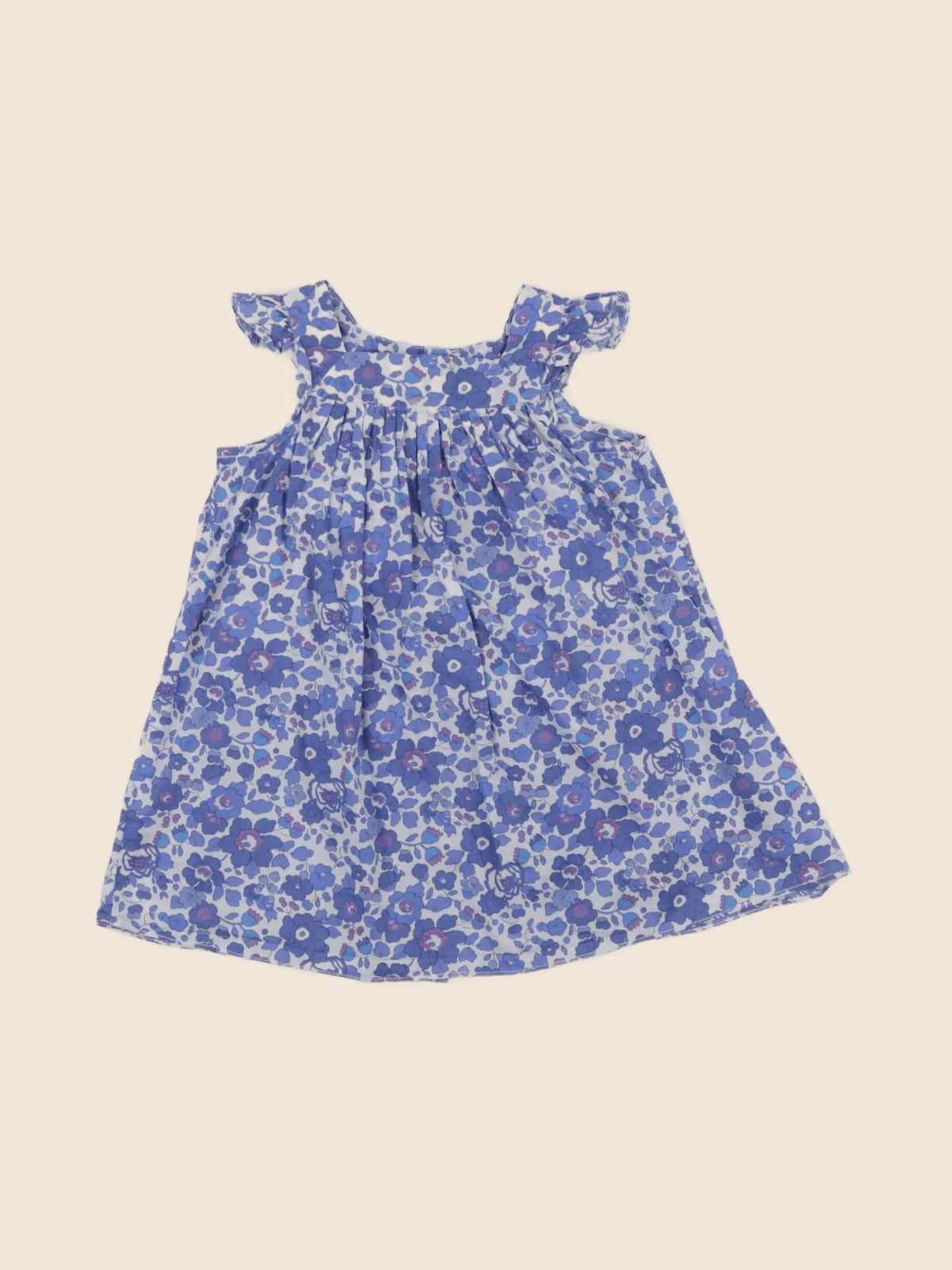 Jacadi - robe liberty bleu - 6 mois