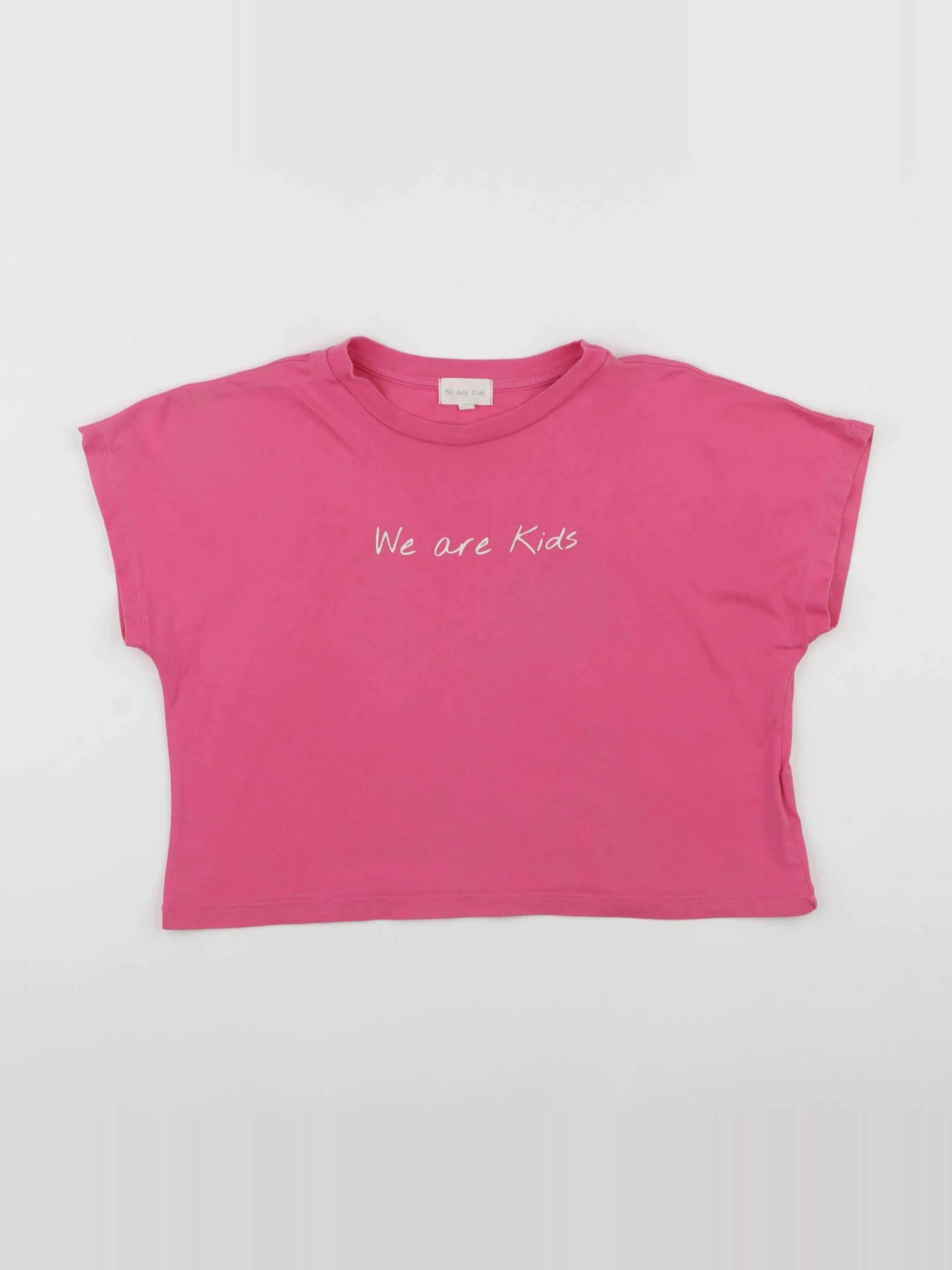 We are kids - tee-shirt court - 12/13 ans