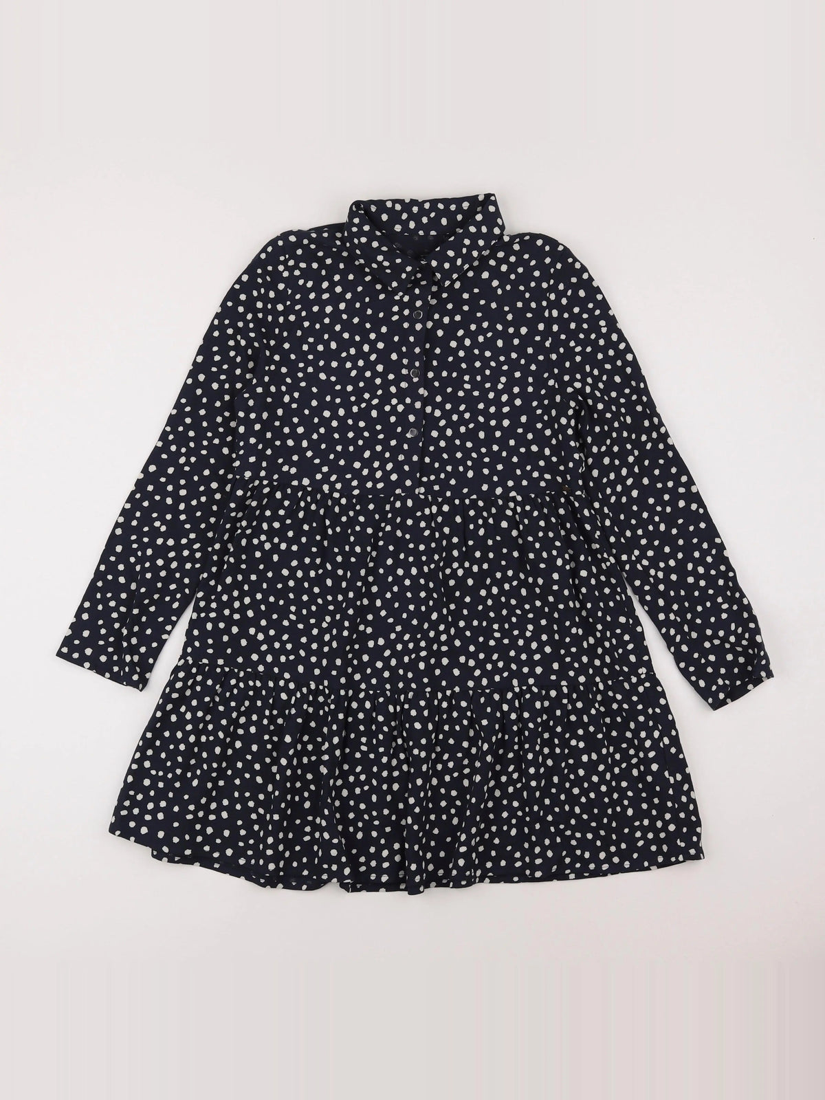 IKKS - robe bleu - 10 ans