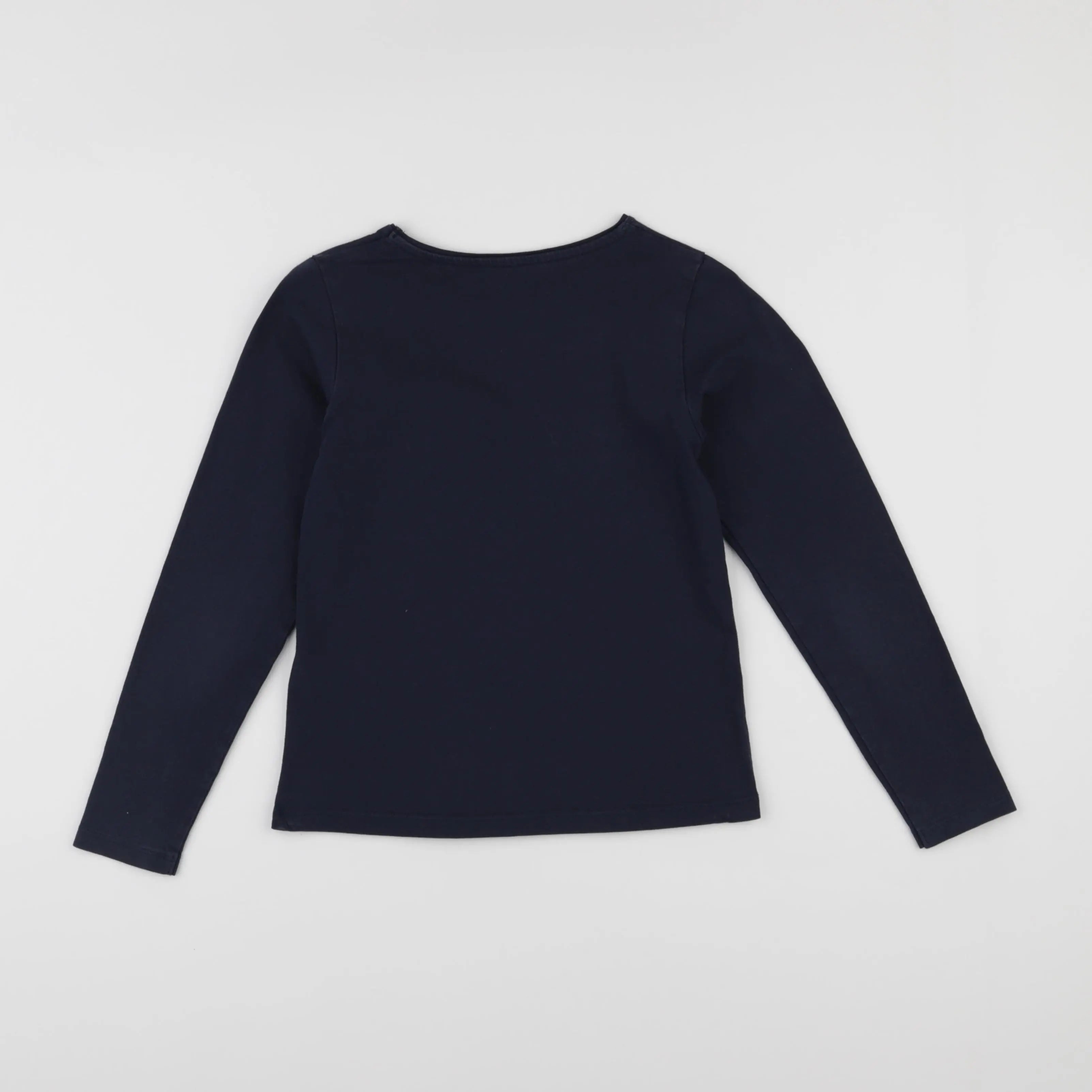 Vertbaudet - tee-shirt argent, bleu - 8 ans