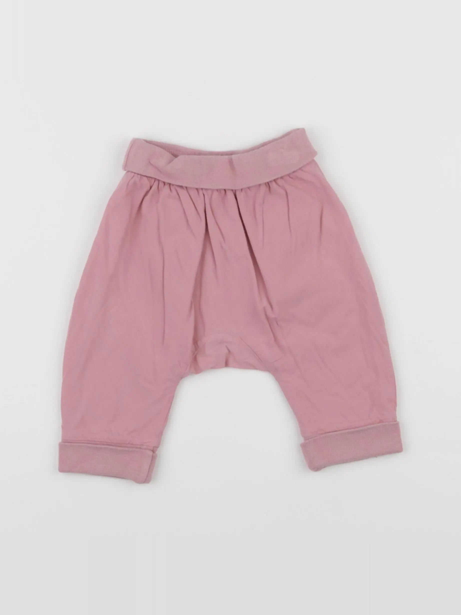 Boutchou - sarouel doublé rose - 6 mois