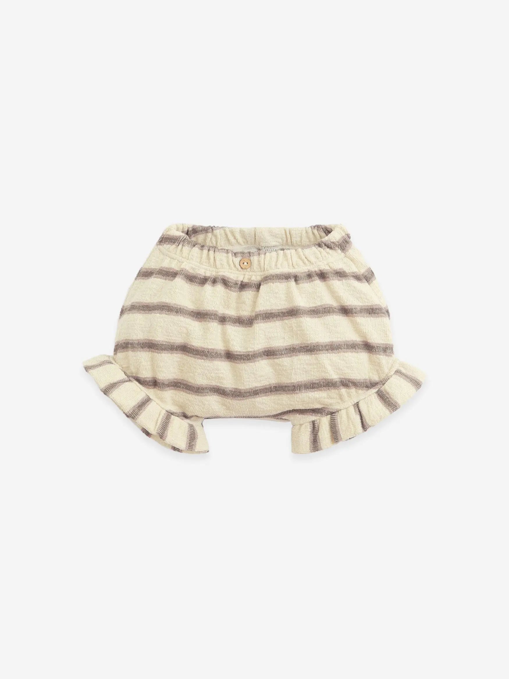 Short Riscas beige