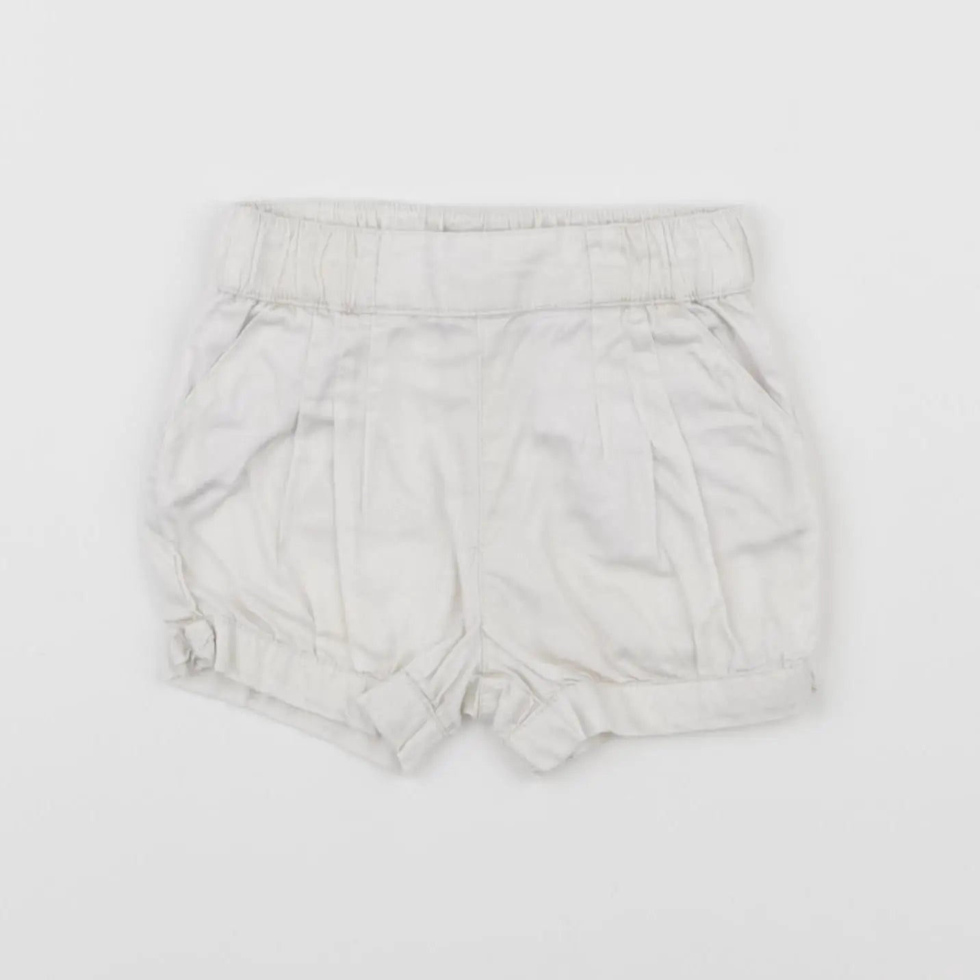 Vertbaudet - short blanc - 6 mois