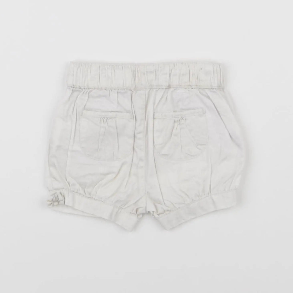 Vertbaudet - short blanc - 6 mois