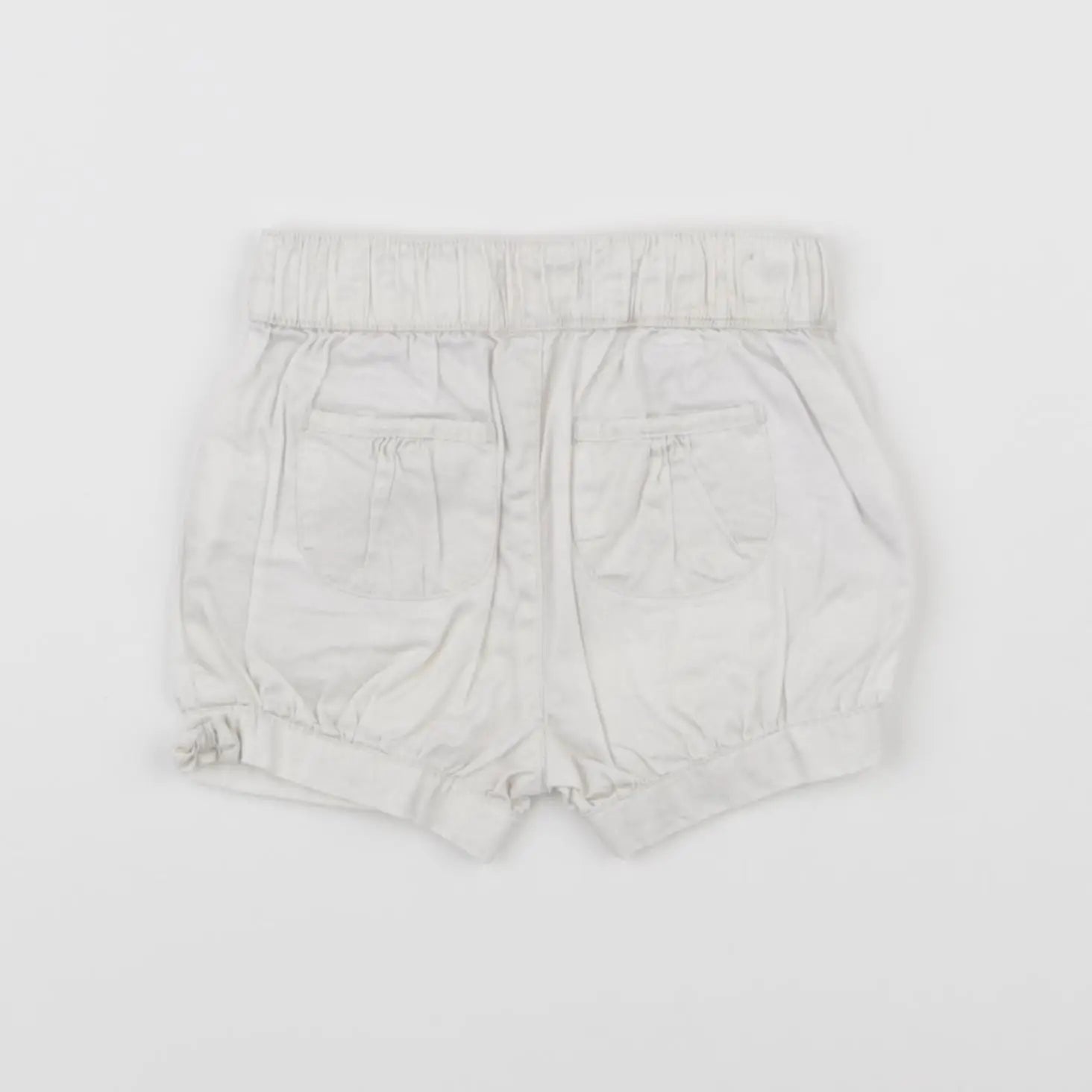 Vertbaudet - short blanc - 6 mois