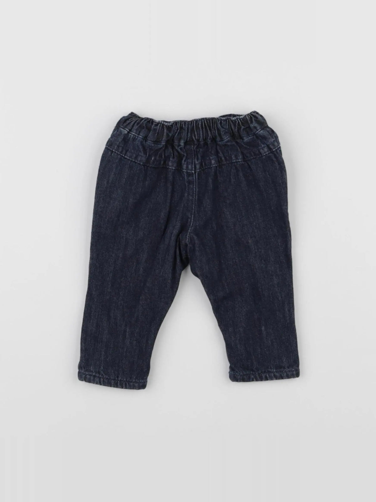 Vertbaudet - jean doublé bleu - 1 mois