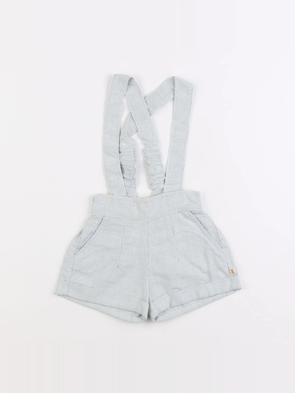 Les Enfantines - short vert - 6 mois