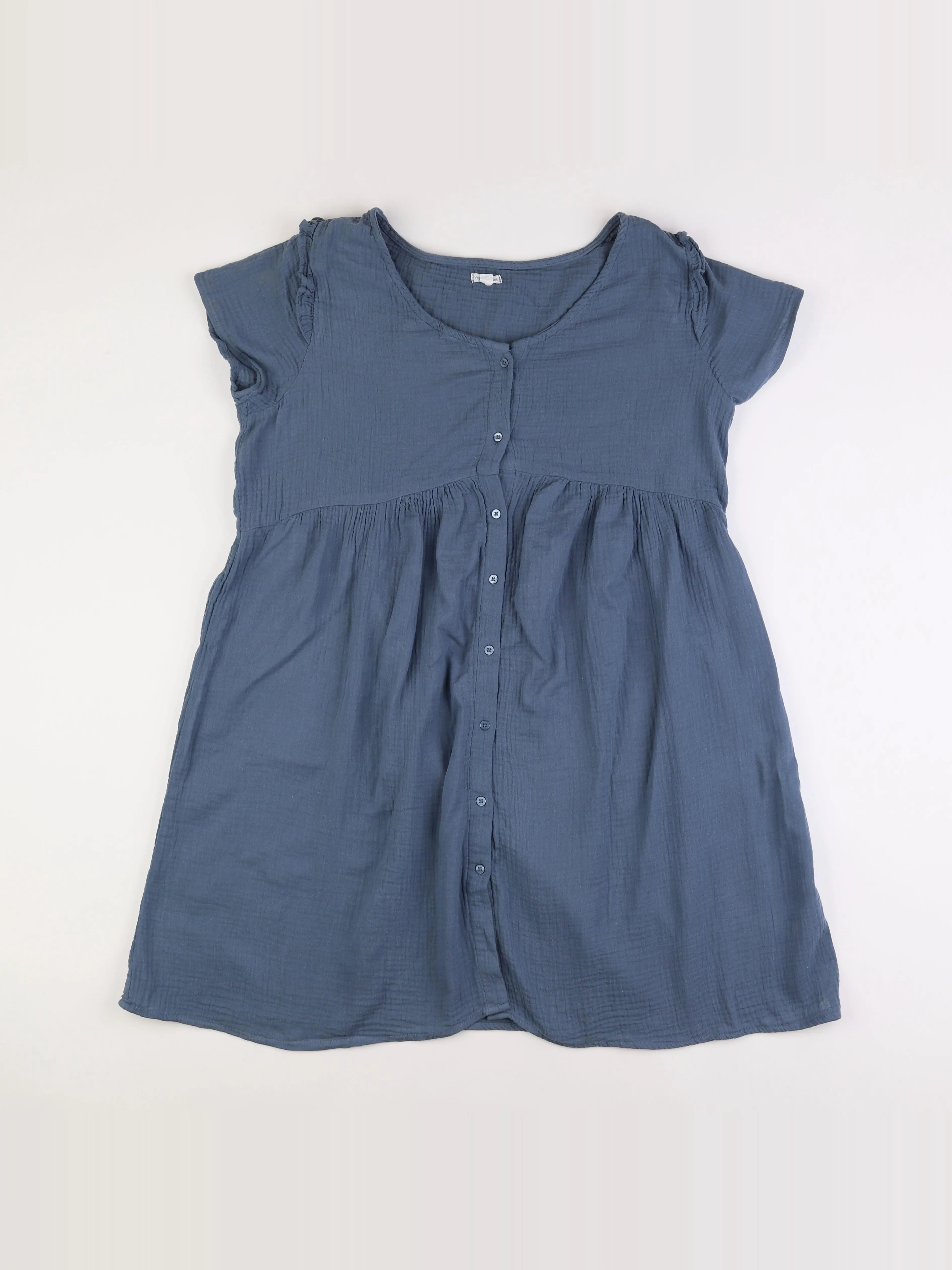 Vertbaudet - robe grossesse bleu - 46